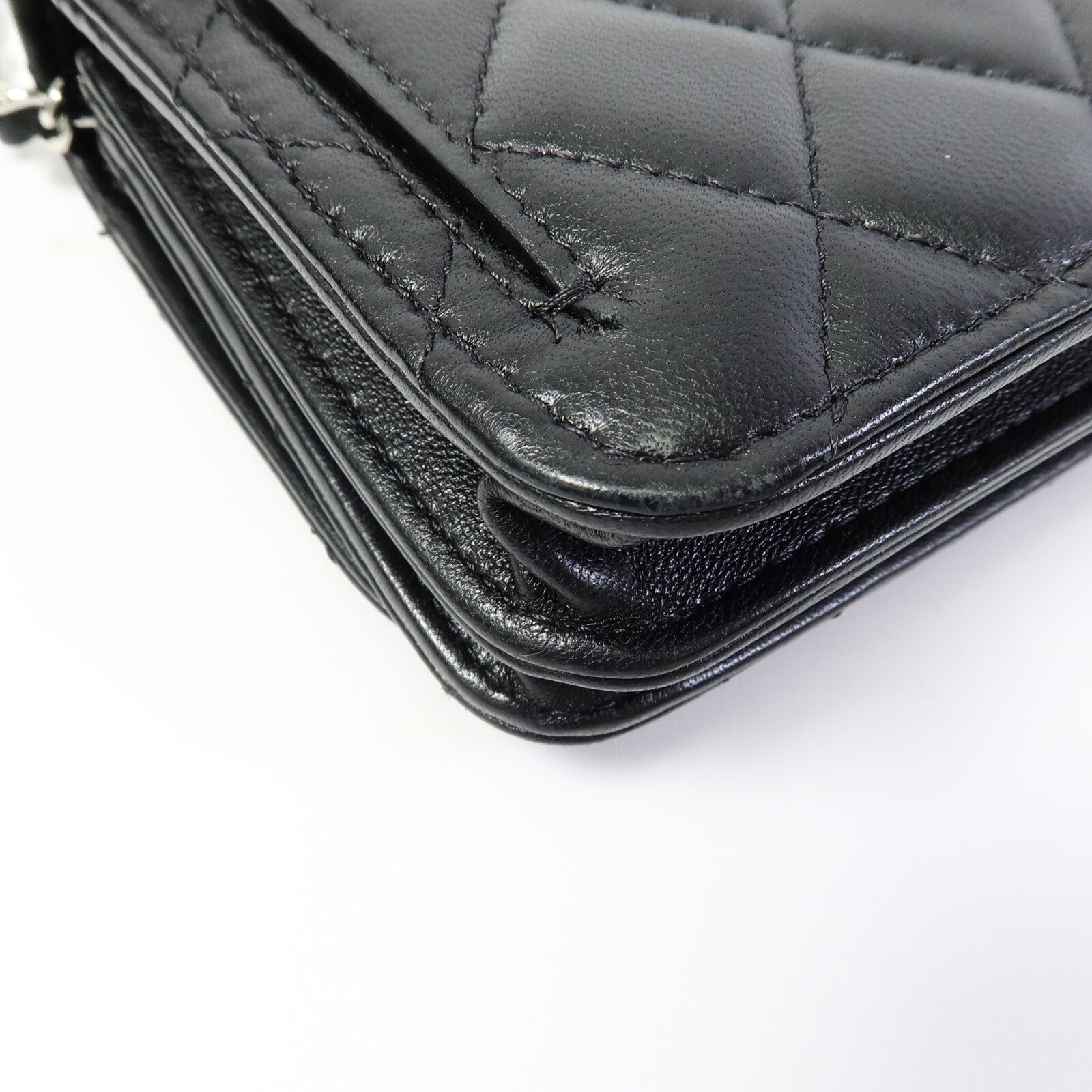 CHANEL 羊皮皮革Chain Shoulder Bag鏈帶肩背袋