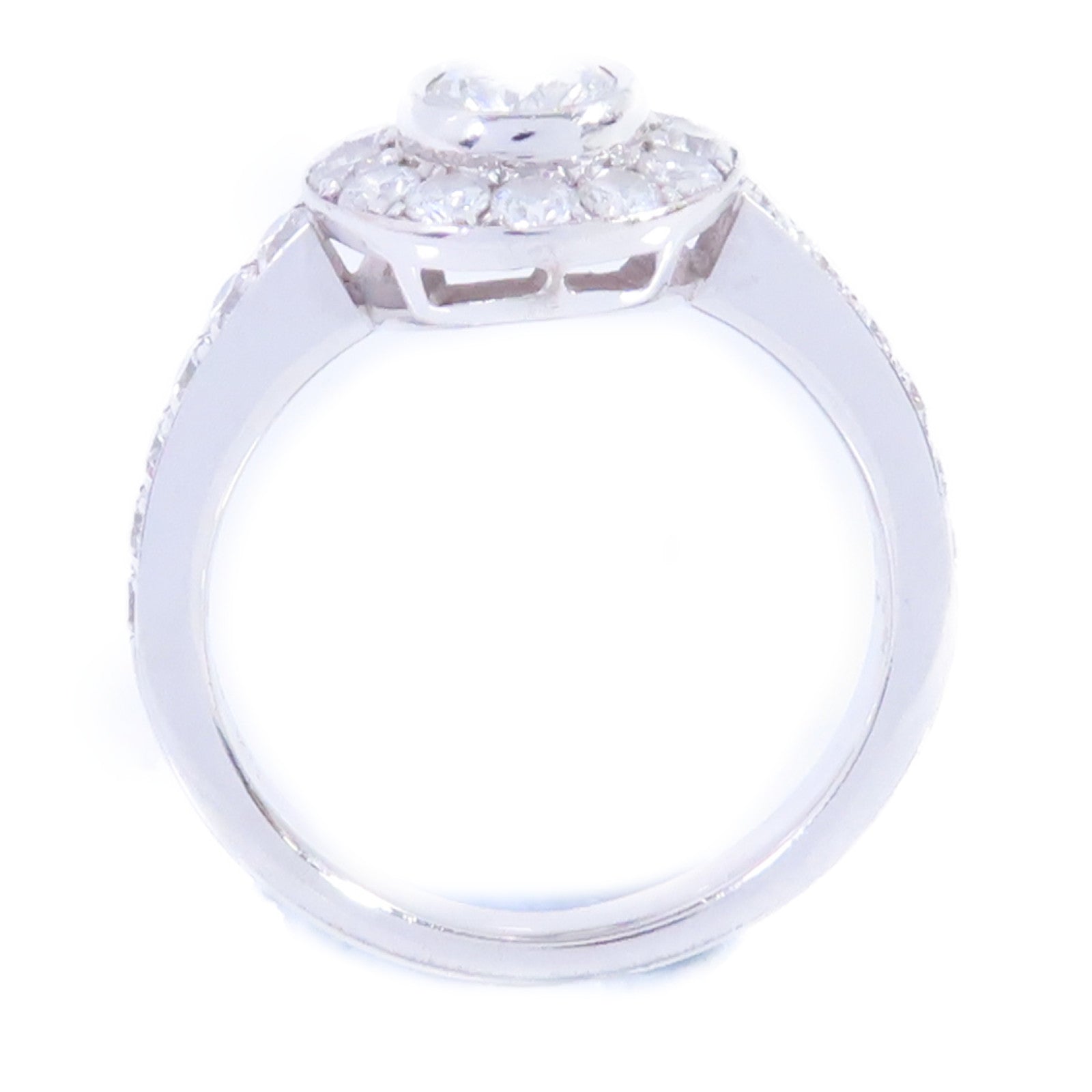 JEWELRY 18K白金/鑽石Diamond Ring戒指US#6