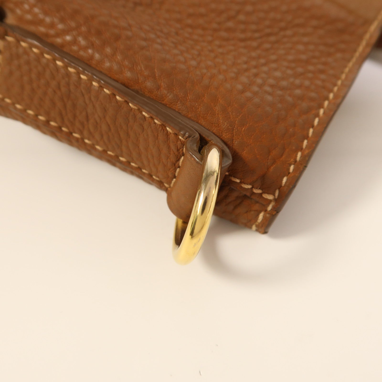 PRADA 牛皮皮革2 Way Shoulder金扣肩背袋