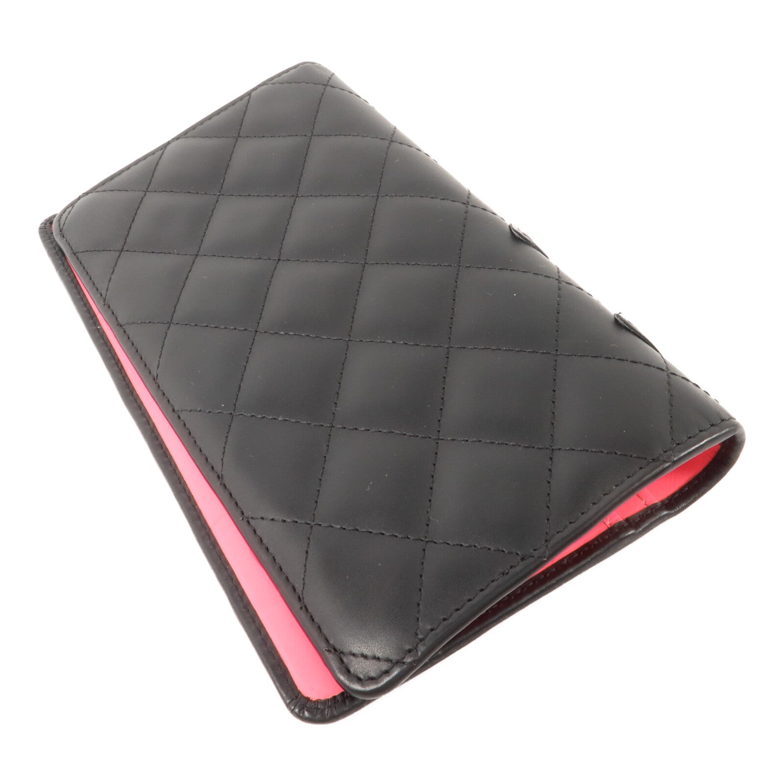 CHANEL 牛皮皮革Cambon Long Wallet長錢包