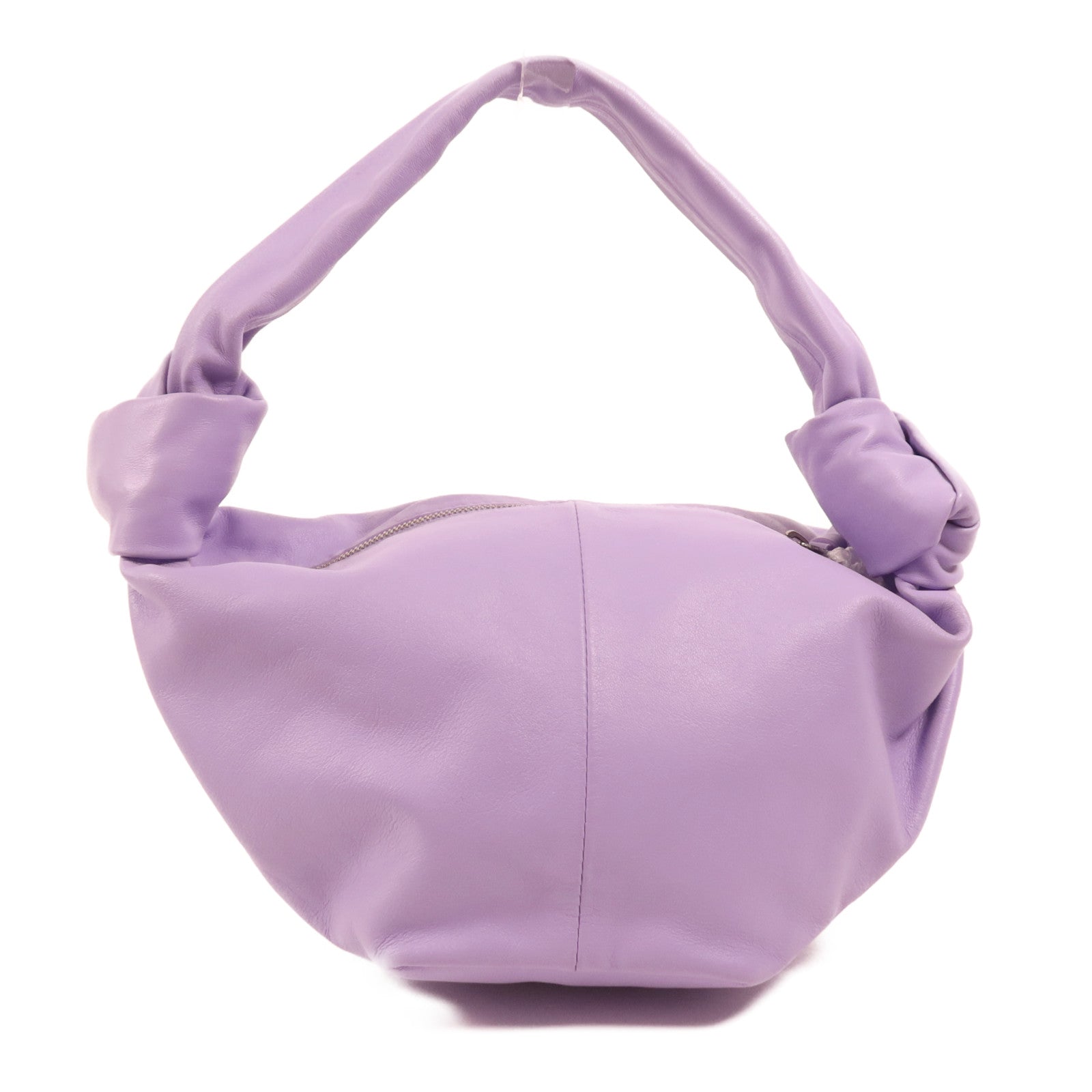 BOTTEGA VENETA 牛皮皮革Hand Bag銀扣手挽袋