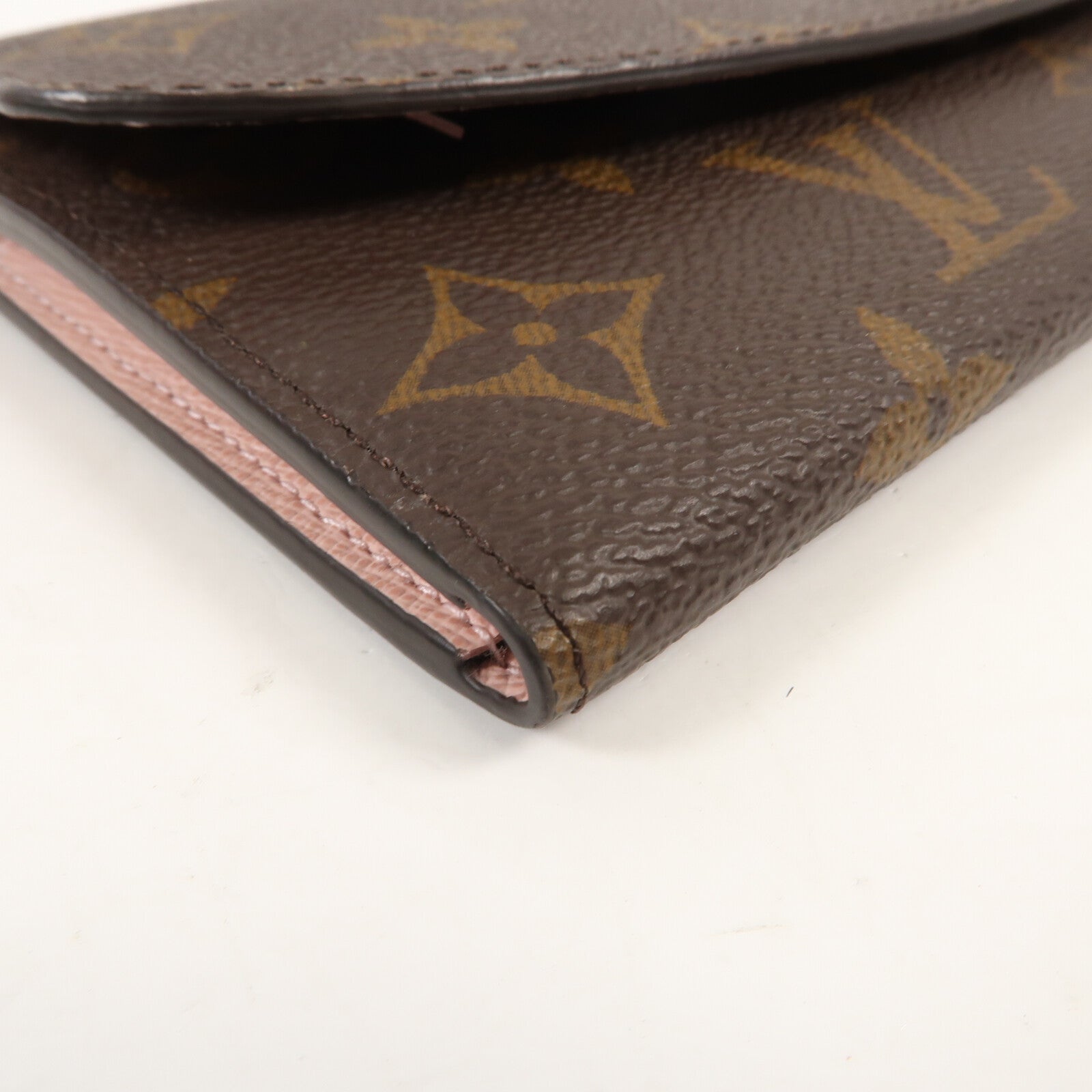 LOUIS VUITTON Monogram Emilie Wallet金扣長錢包