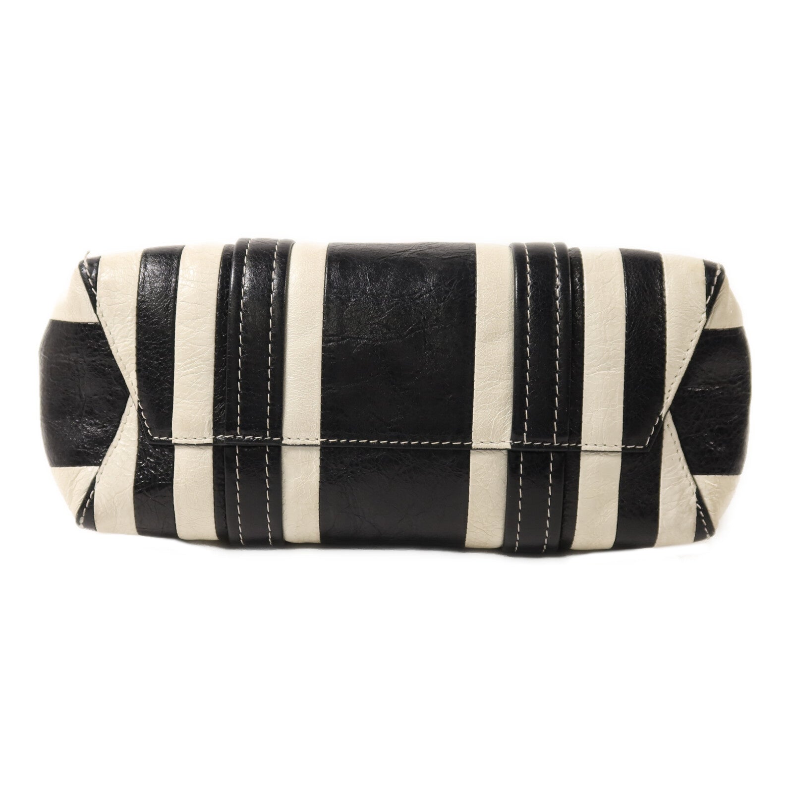 BALENCIAGA 羊皮皮革Barbes Small Shopper手挽肩背兩用袋