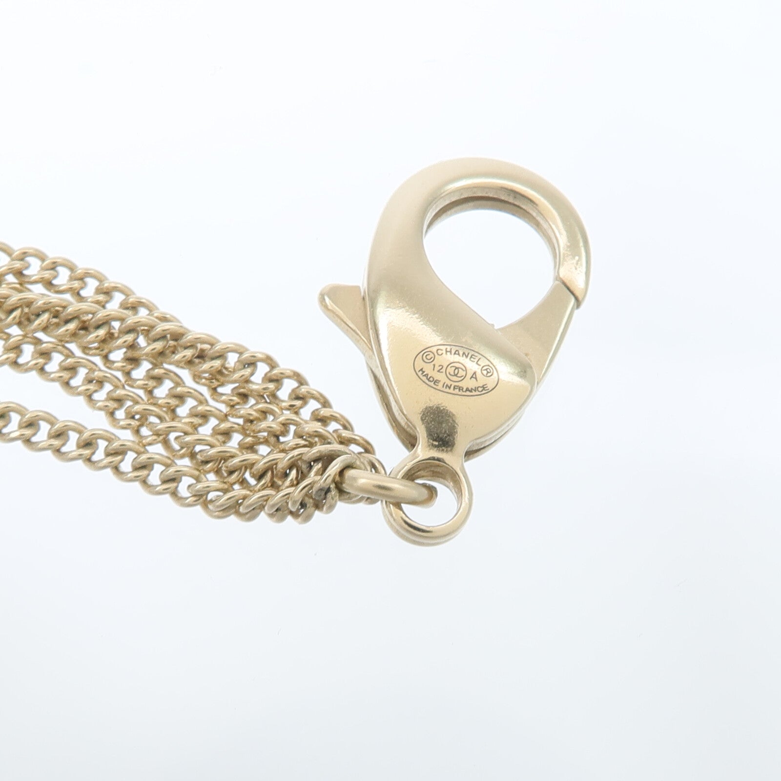 CHANEL PVC/金屬Necklace項鍊