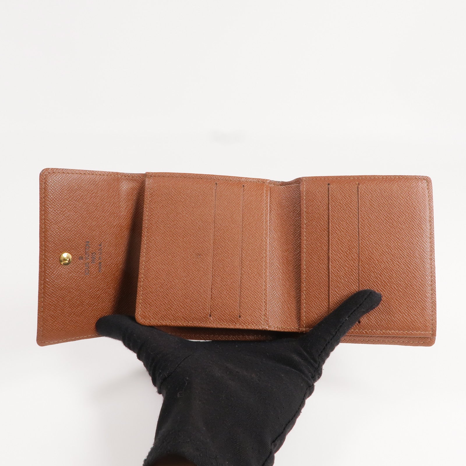 LOUIS VUITTON Monogram Wallet金扣錢包