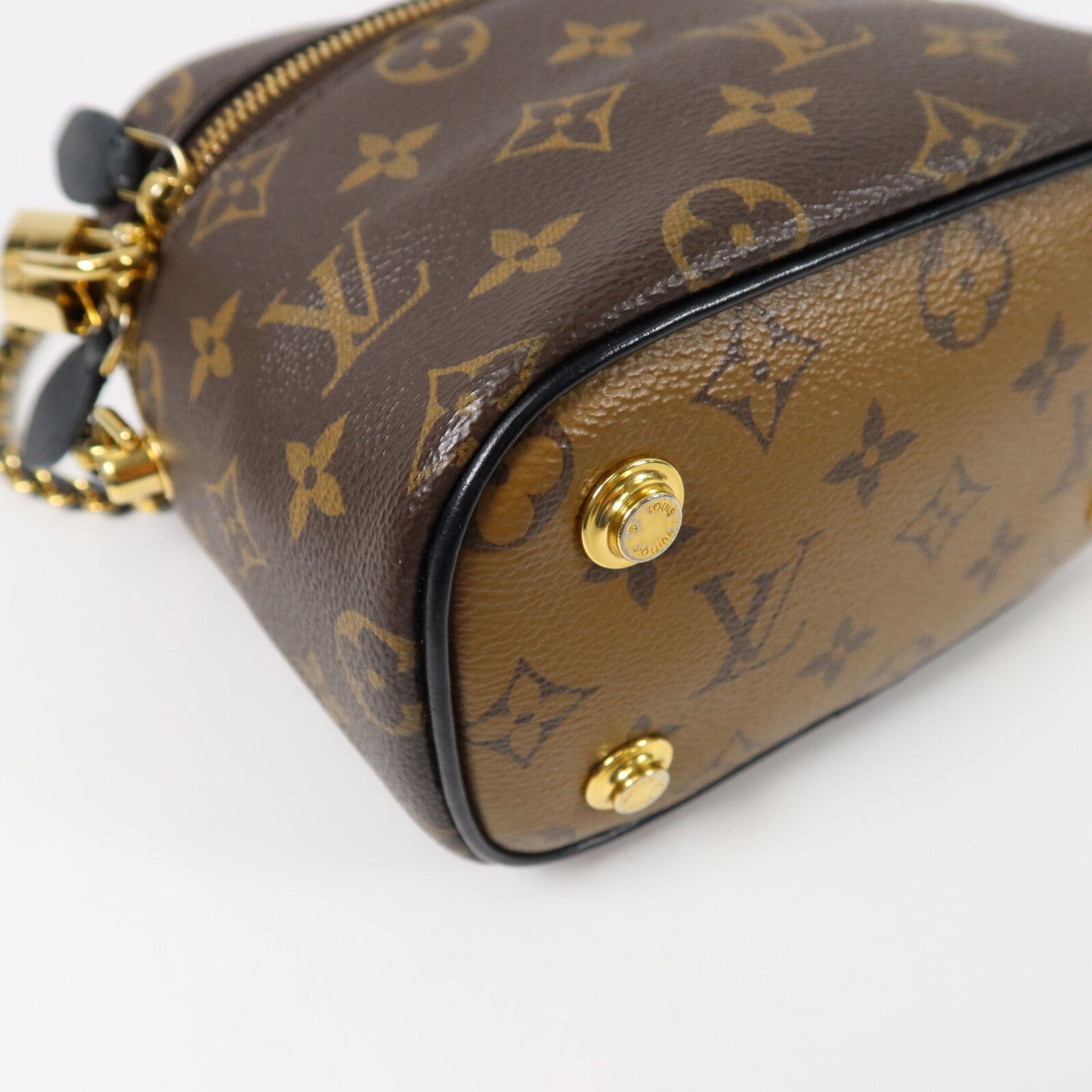LOUIS VUITTON Monogram Reverse Vanity PM手挽肩背兩用袋