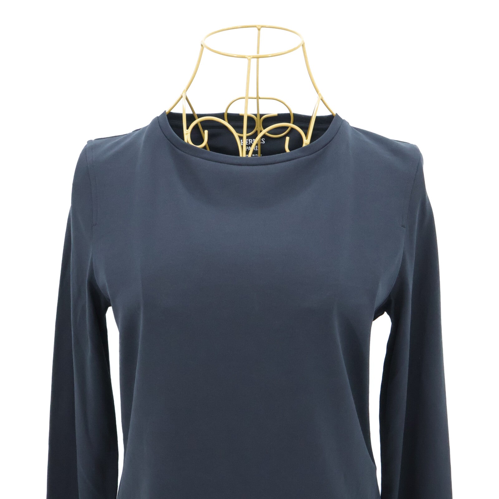 HERMES Cartouche Chevron Long Sleeve T-Shirt上衣
