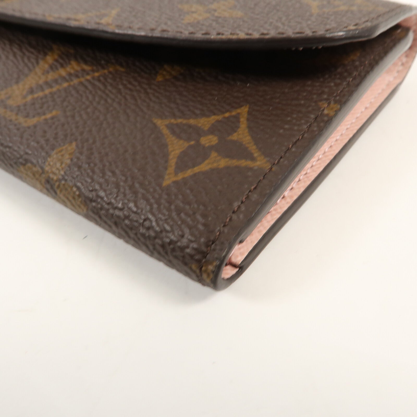 LOUIS VUITTON Monogram Emilie Wallet金扣長錢包