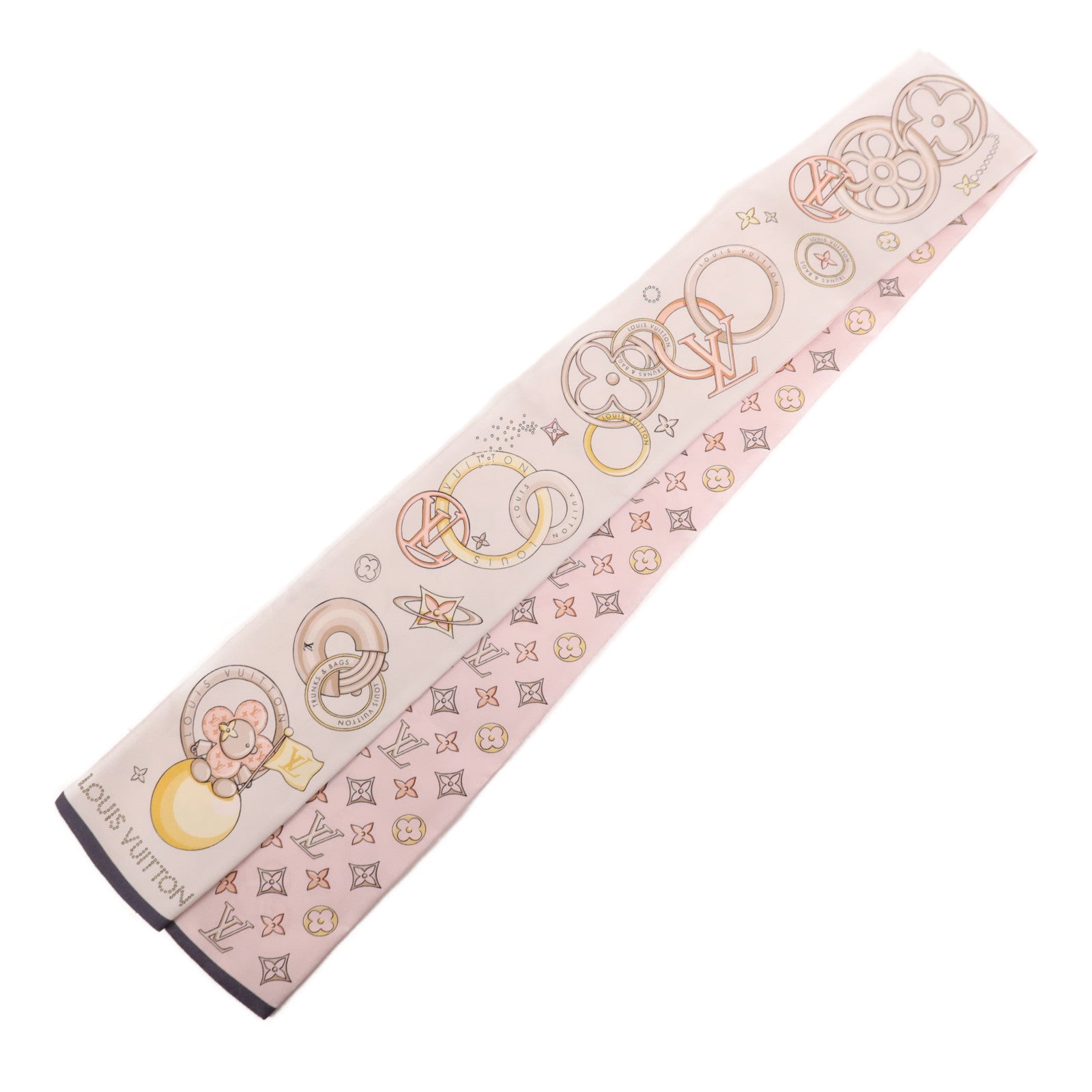 LOUIS VUITTON 絲質BB Band絲巾