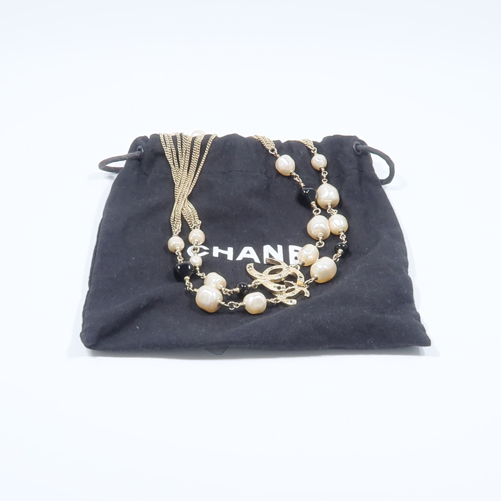 CHANEL PVC/金屬Necklace項鍊