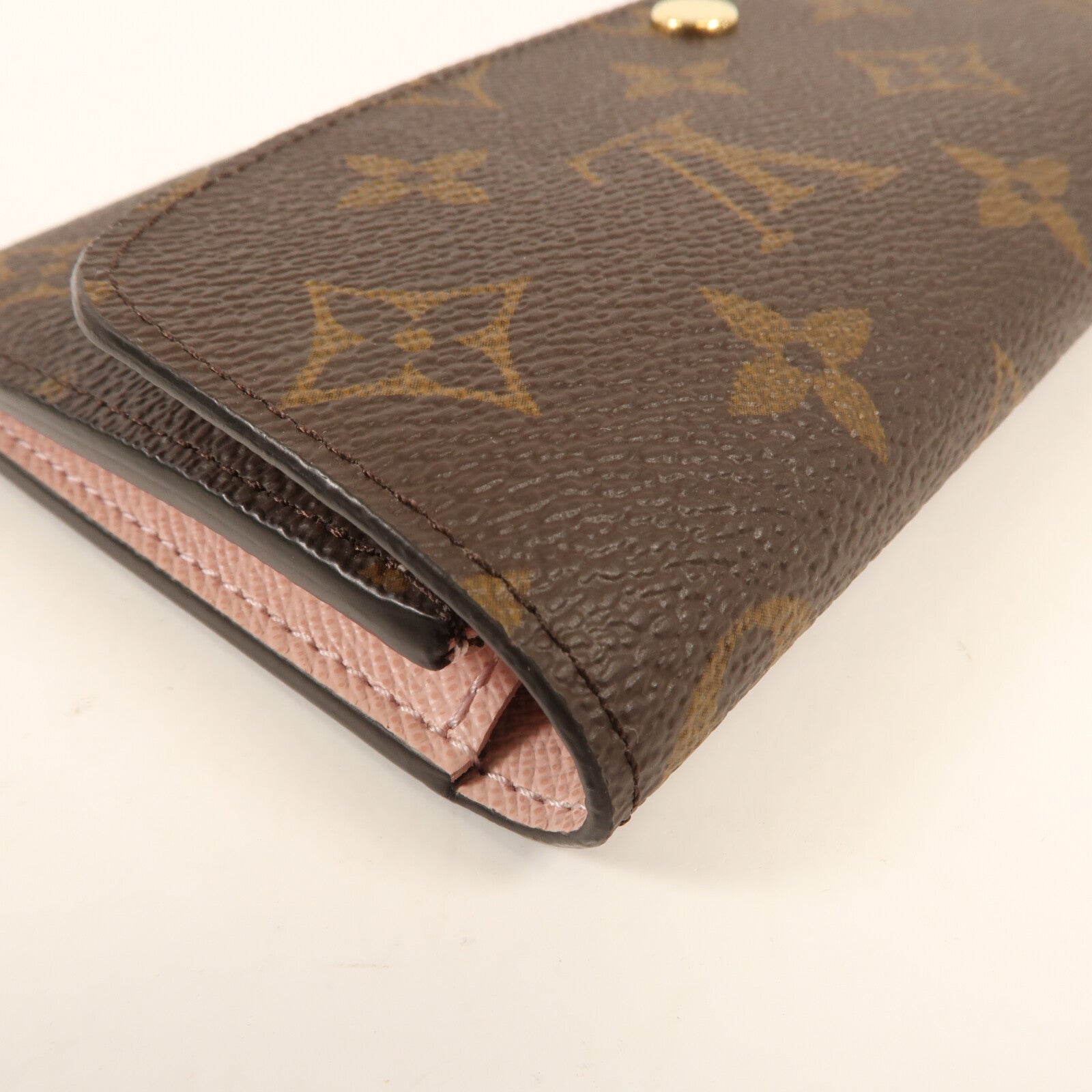 LOUIS VUITTON Monogram Emilie Wallet金扣長錢包