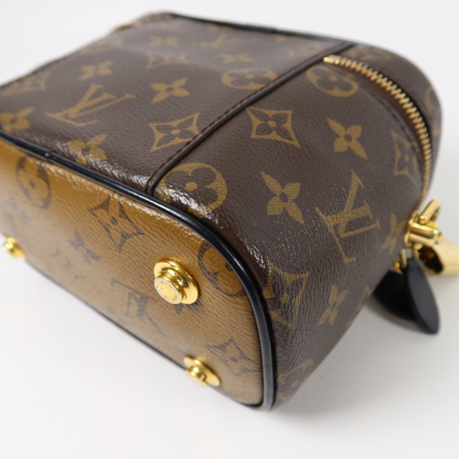 LOUIS VUITTON Monogram Reverse Vanity PM手挽肩背兩用袋