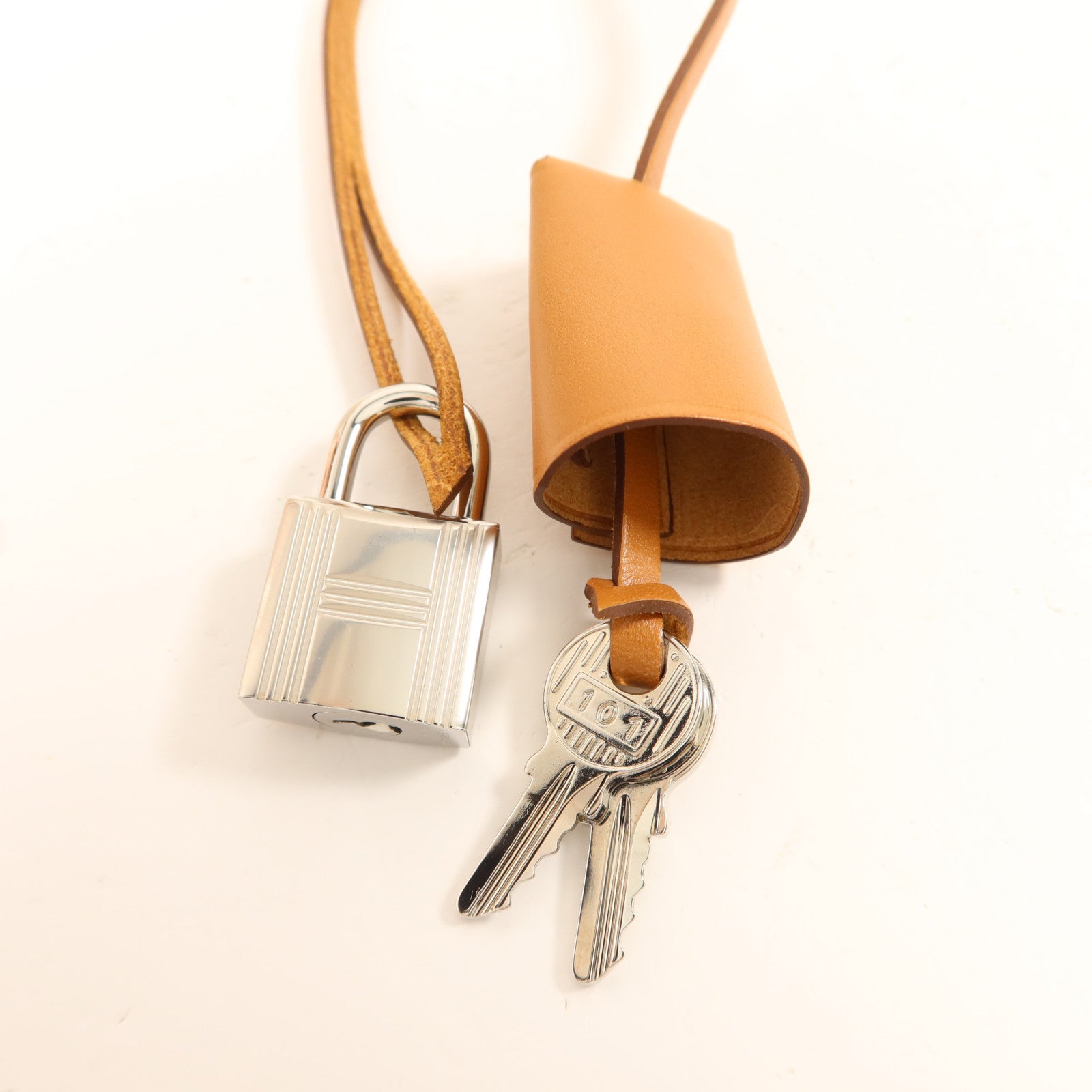 HERMES 帆布Herbag PM銀扣手挽肩背兩用袋