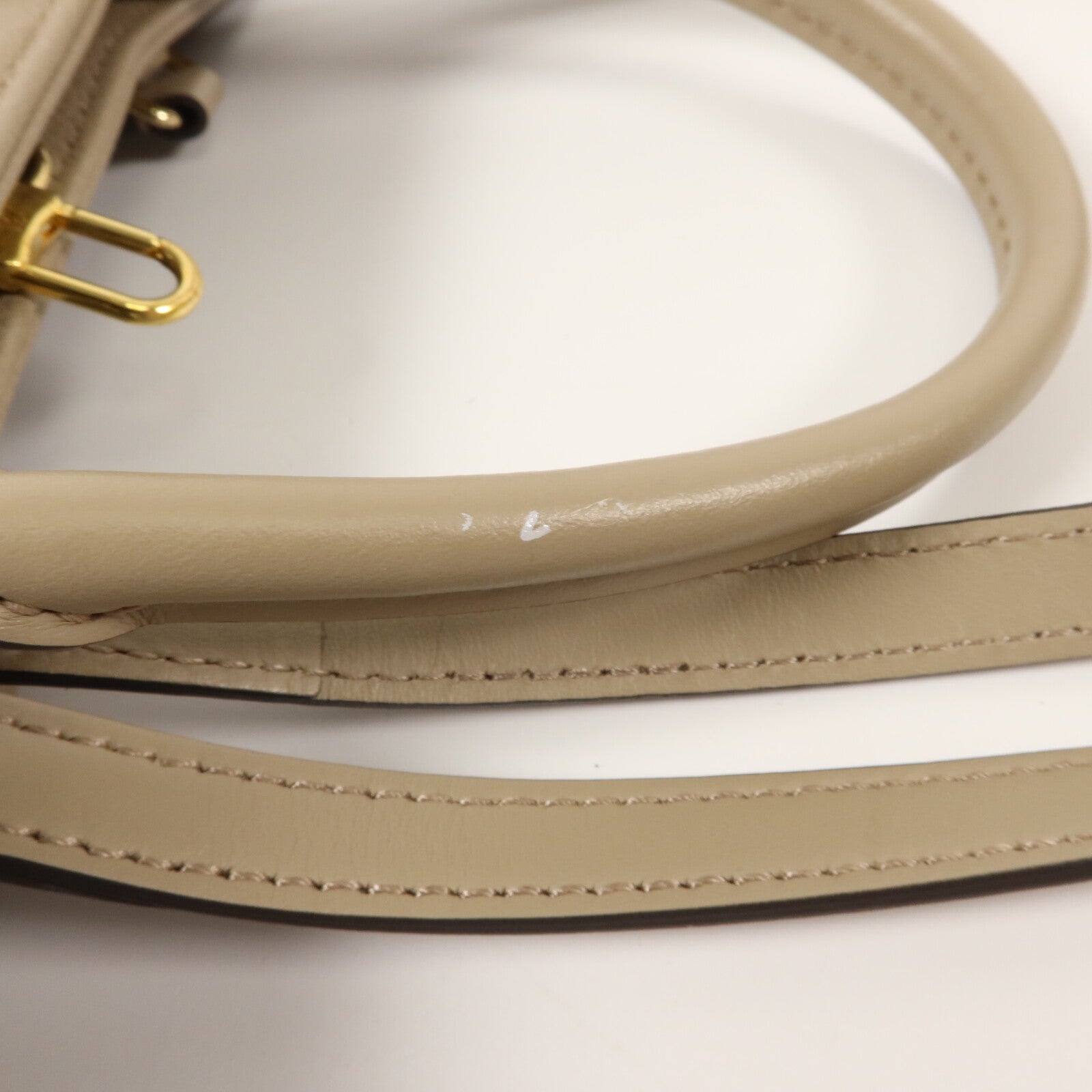 LOUIS VUITTON Monogram Empreinte On The Go MM金扣手挽肩背兩用袋