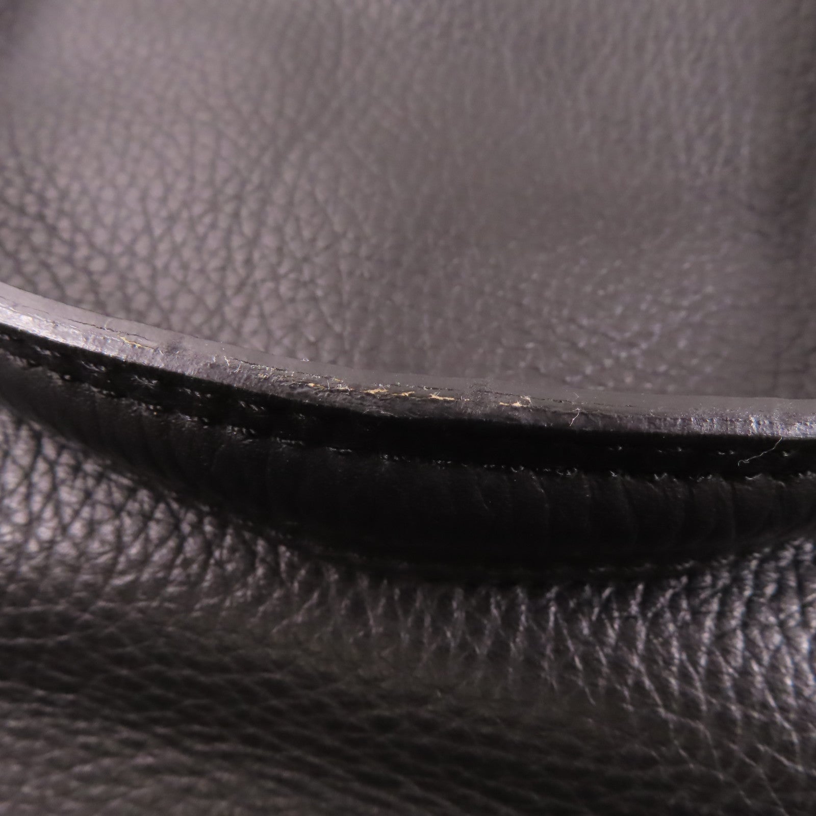 SELECTION 牛皮皮革Emporio Armani Shoulder Bag金扣肩背袋黑色