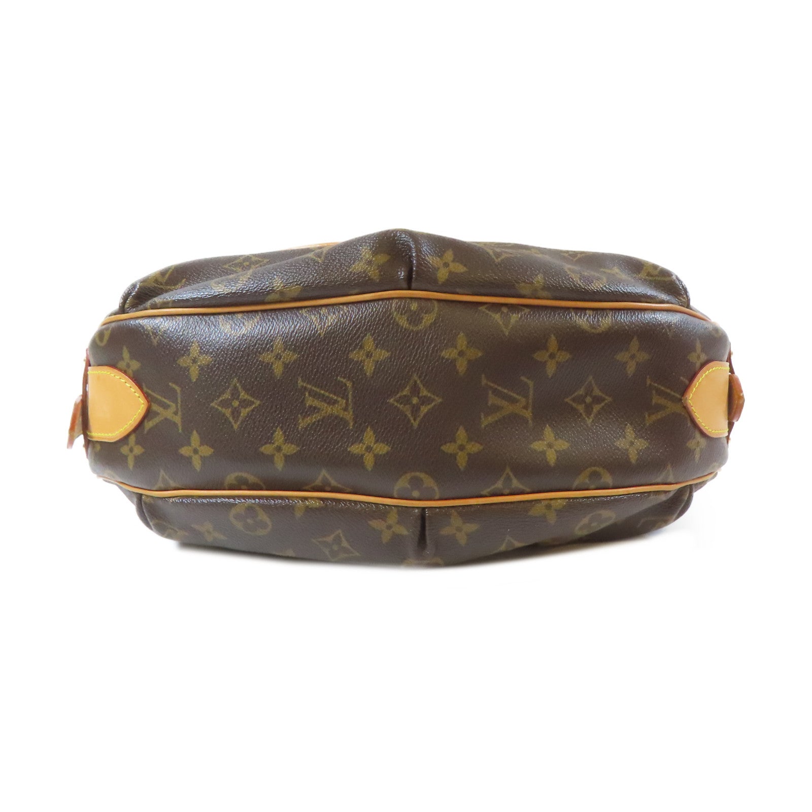 LOUIS VUITTON Monogram Tulum GM Shoulder Bag金扣肩背袋啡色