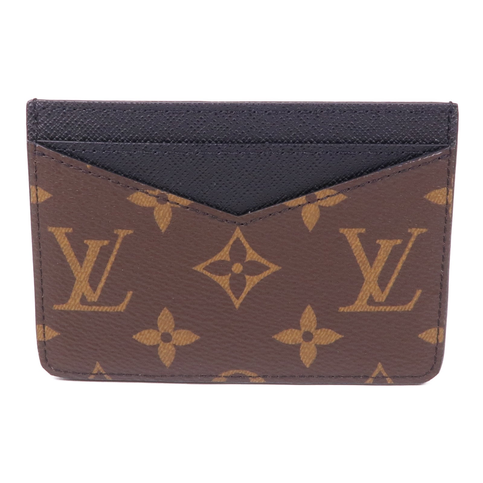 LOUIS VUITTON Monogram Macassar Neo Porte Cartes卡片套