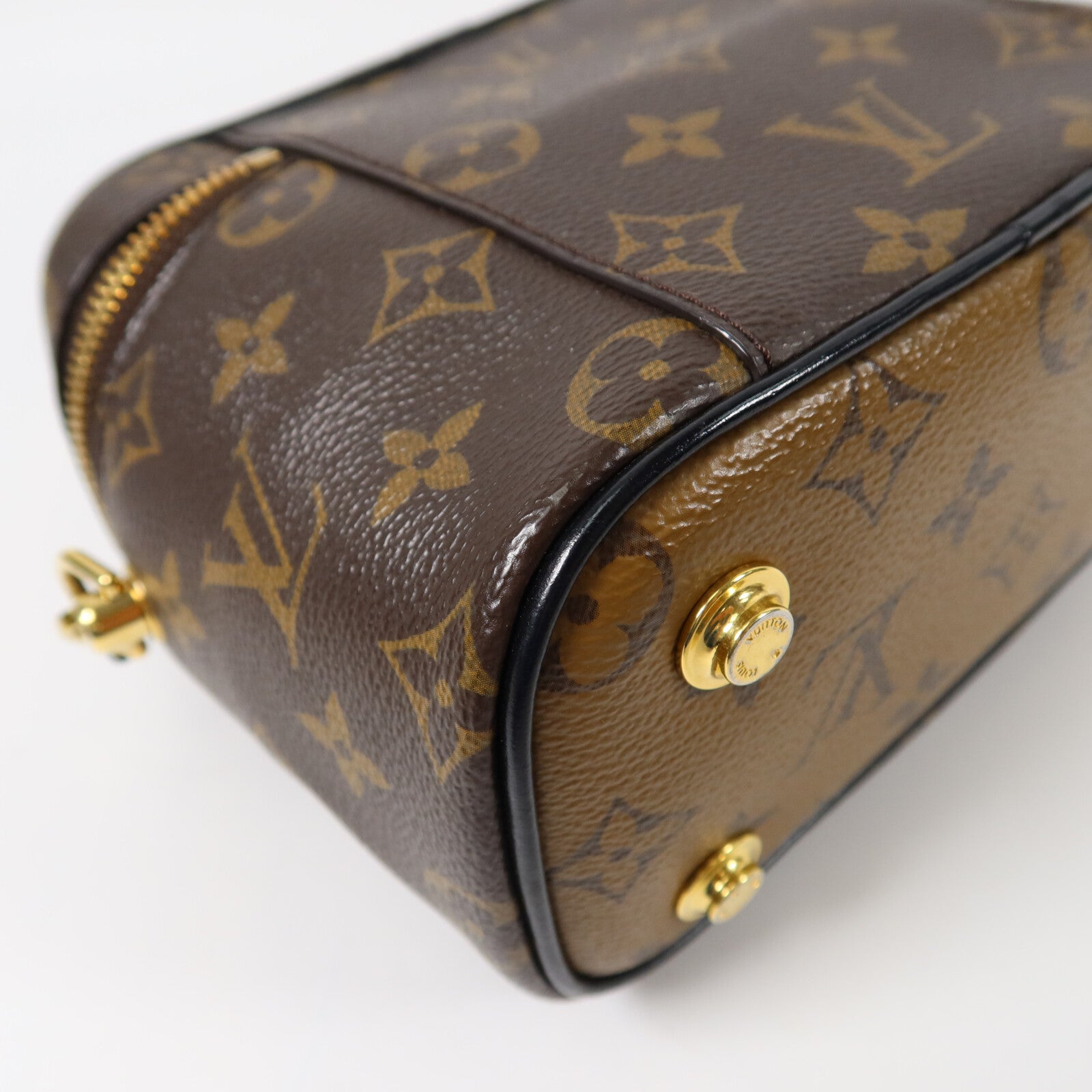 LOUIS VUITTON Monogram Reverse Vanity PM手挽肩背兩用袋