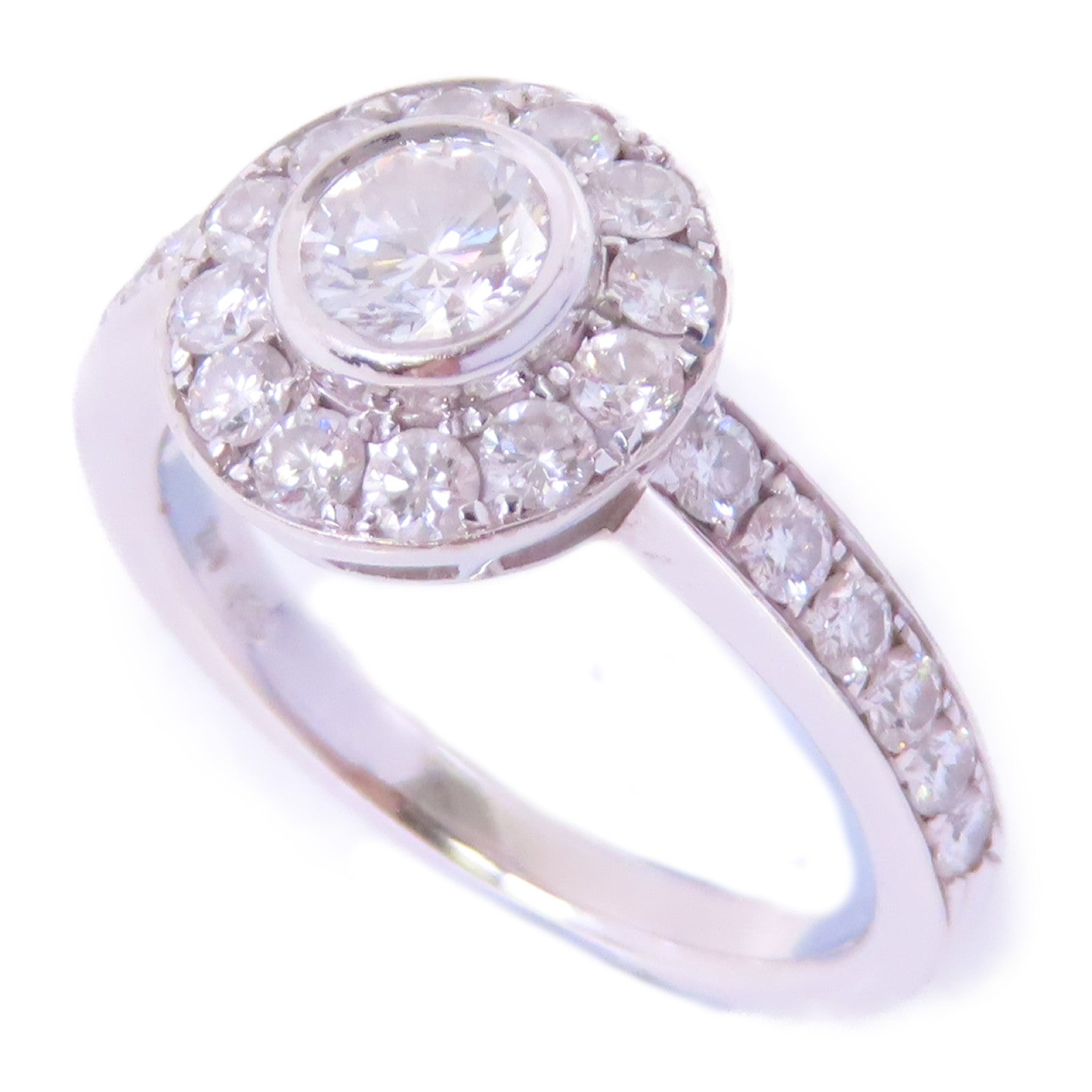 JEWELRY 【激減優惠】18K白金/鑽石Diamond Ring戒指US#6