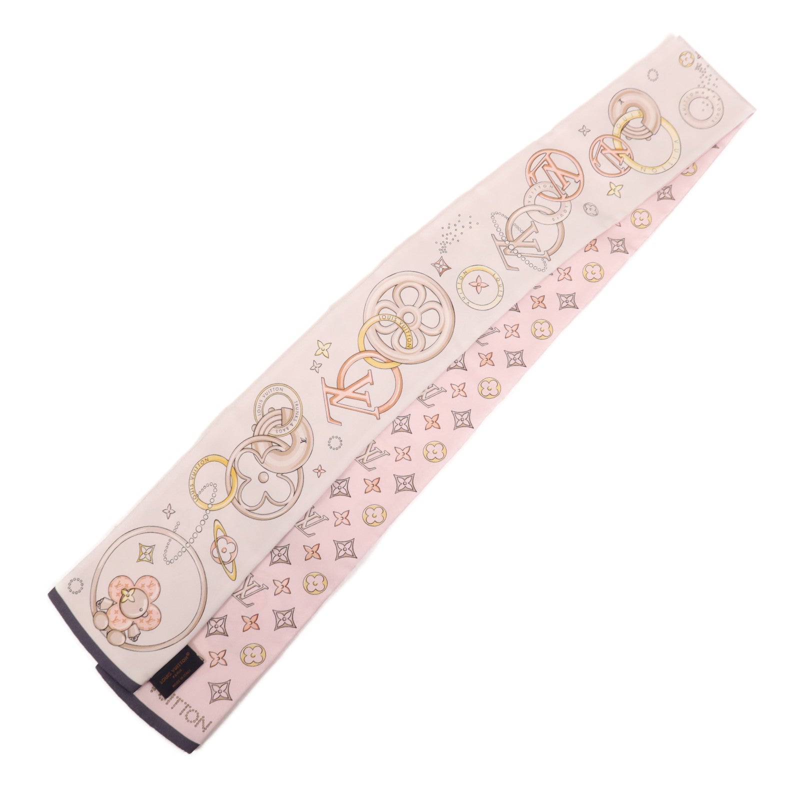 LOUIS VUITTON 絲質BB Band絲巾
