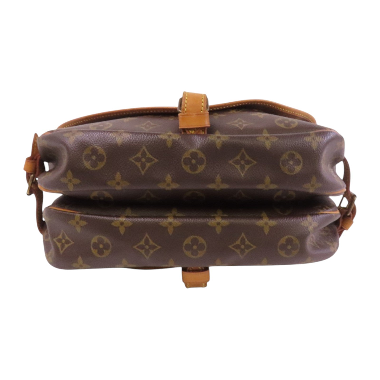 LOUIS VUITTON Monogram Saumur 30金扣肩背袋