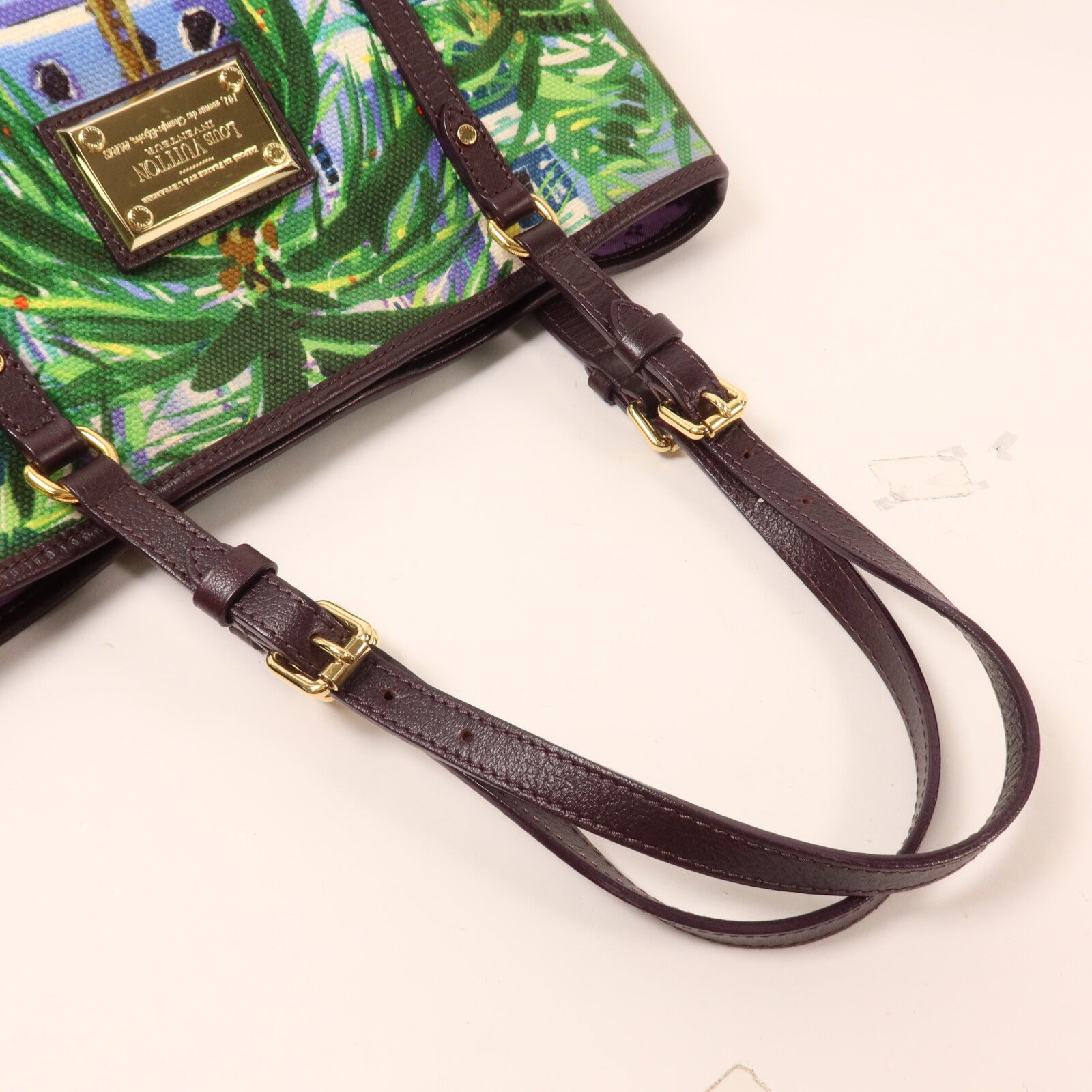 LOUIS VUITTON 帆布Ailleurs Cabas PM肩背袋