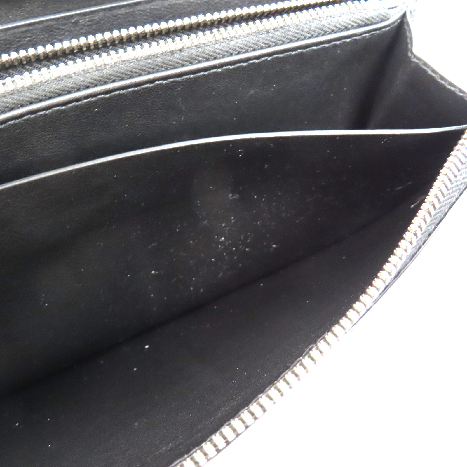 BOTTEGA VENETA 羊皮皮革Long Wallet銀扣長錢包黑色