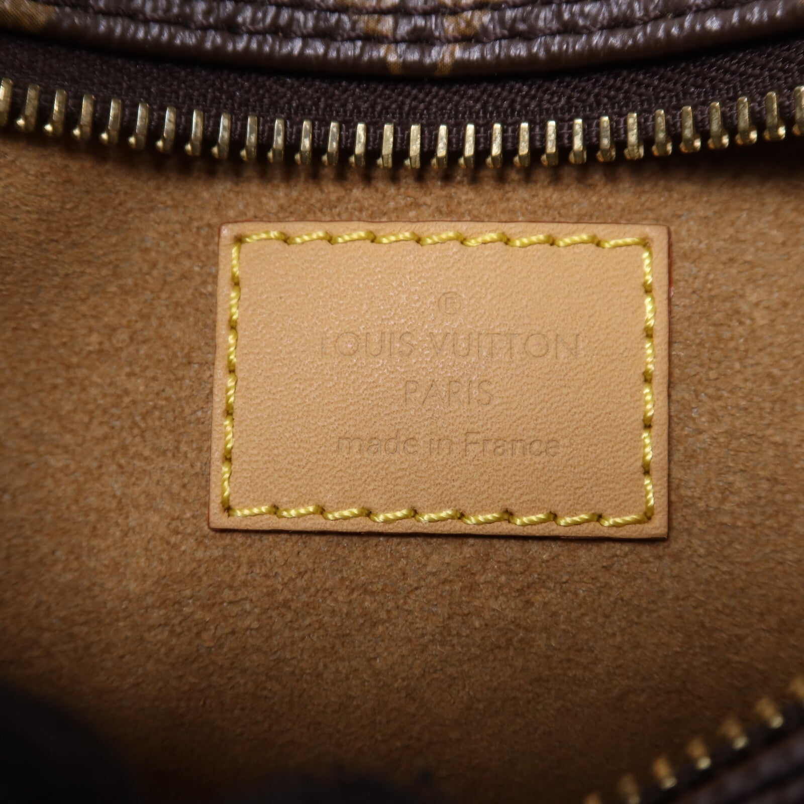LOUIS VUITTON Monogram Loop金扣肩背袋棕色