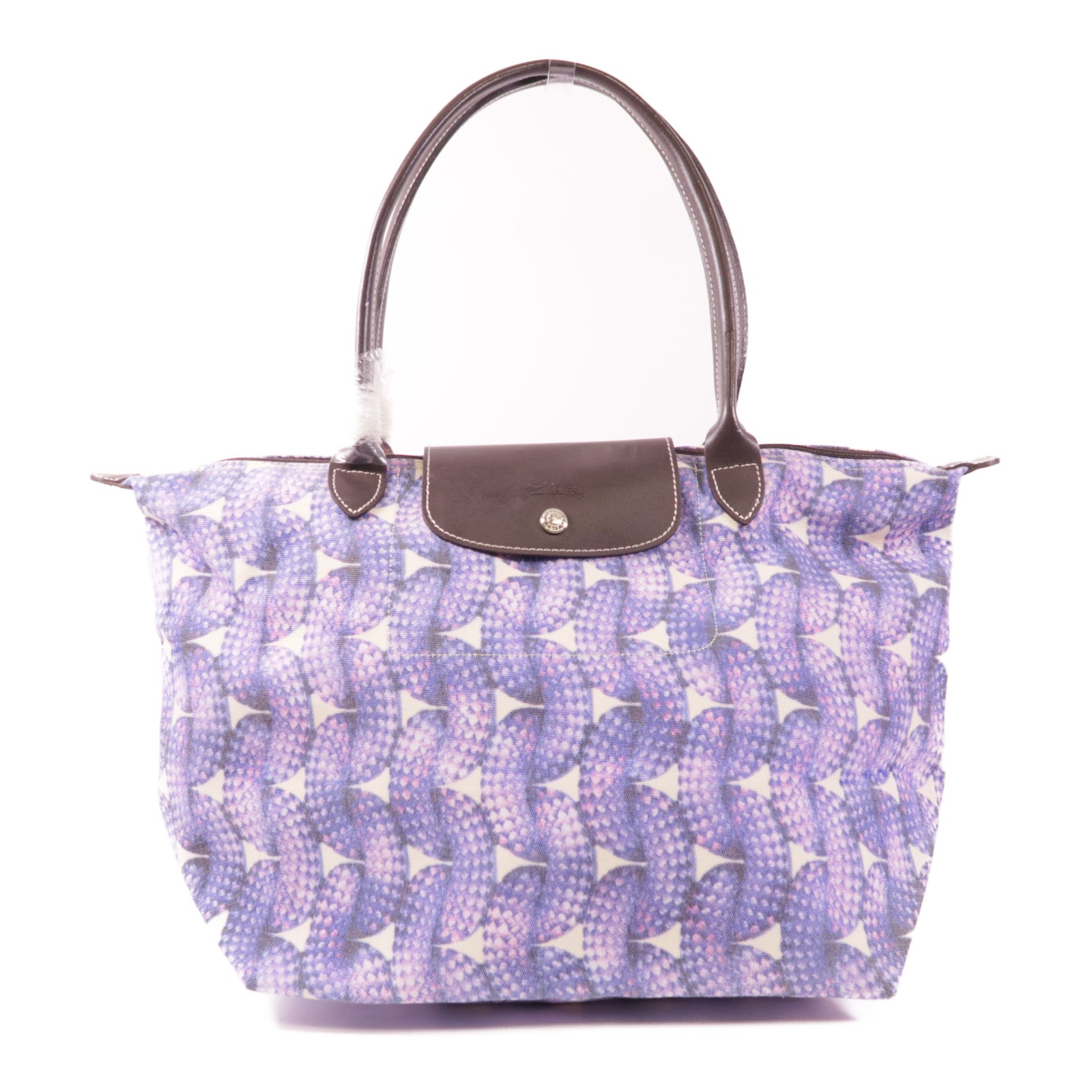 Longchamp 尼龍Tote Bag銀扣肩背袋