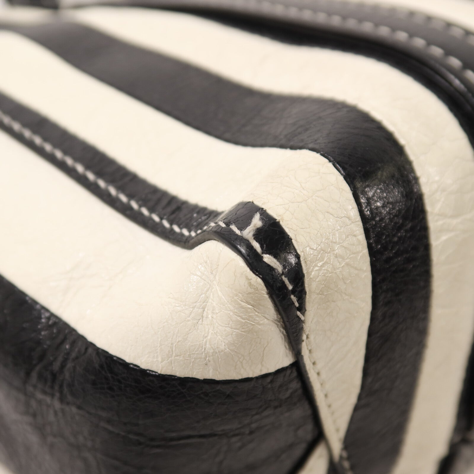 BALENCIAGA 羊皮皮革Barbes Small Shopper手挽肩背兩用袋