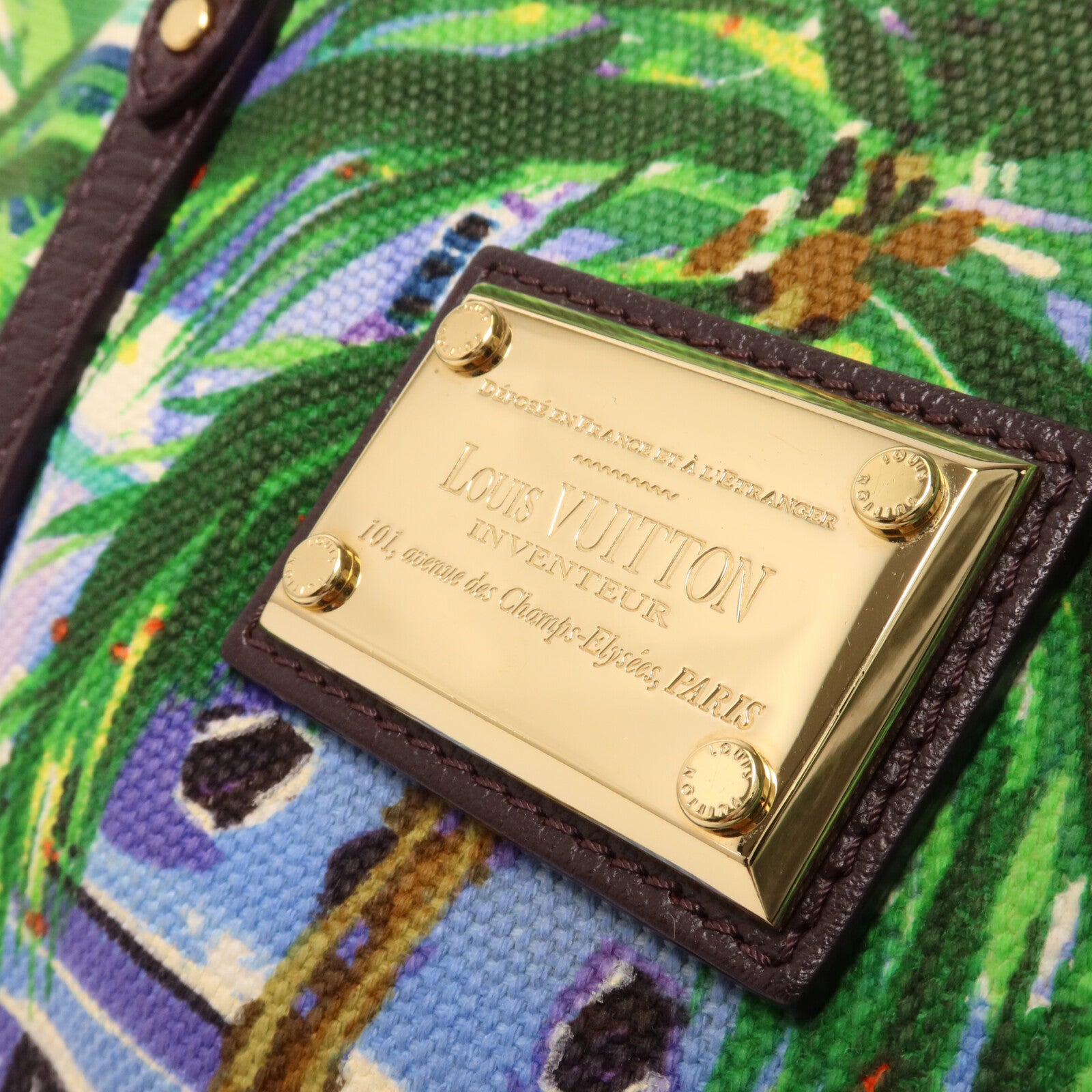 LOUIS VUITTON 帆布Ailleurs Cabas PM肩背袋