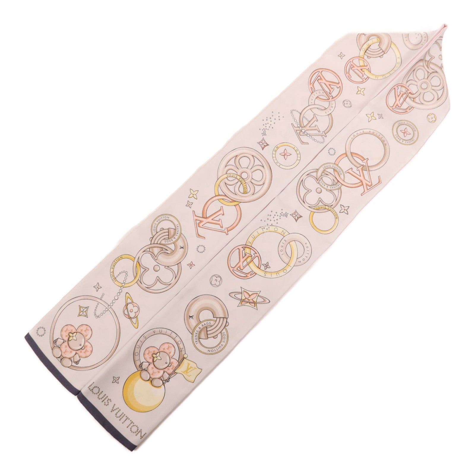 LOUIS VUITTON 絲質BB Band絲巾