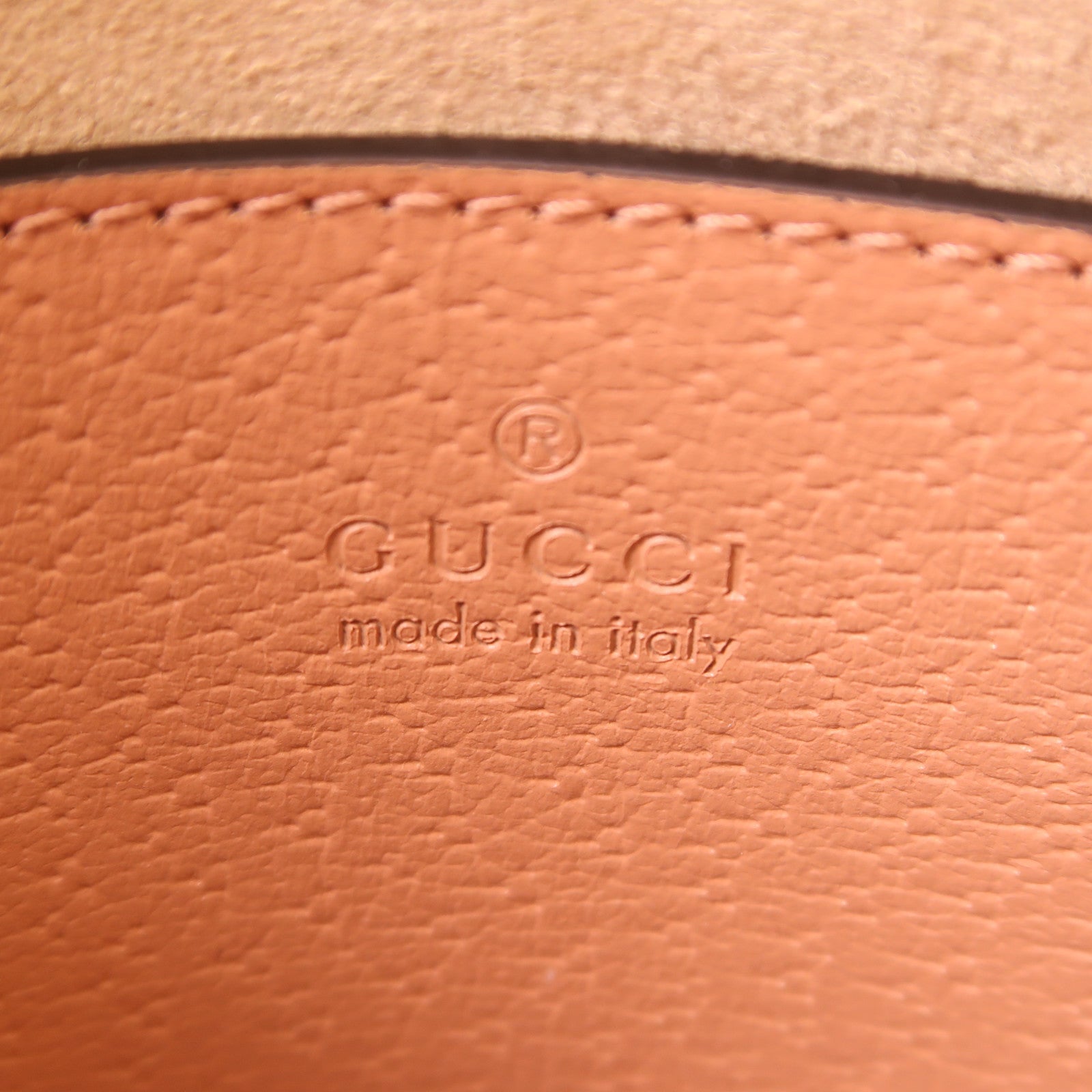 GUCCI 帆布Ophidia GG金扣肩背袋