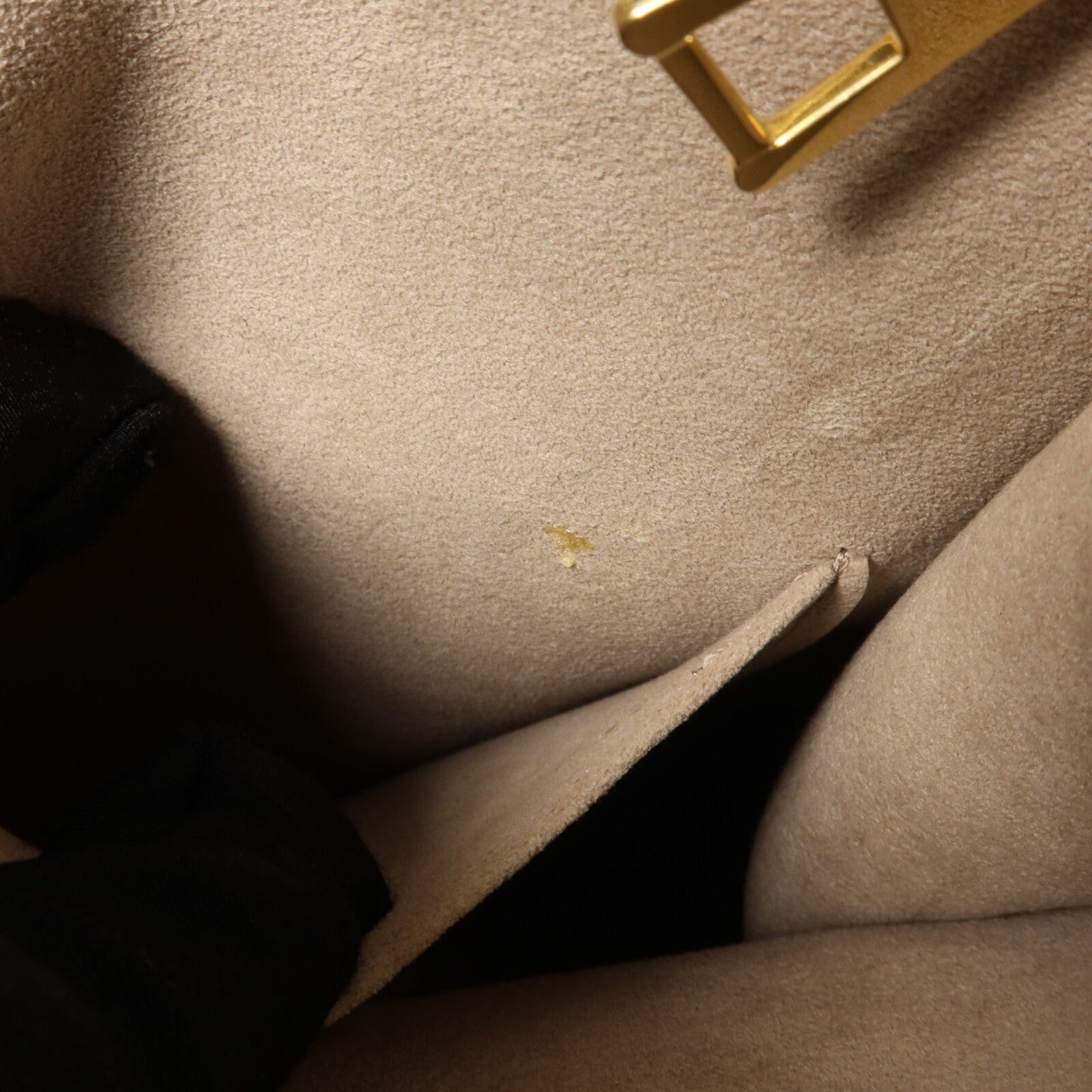 LOUIS VUITTON Monogram Empreinte On The Go MM金扣手挽肩背兩用袋