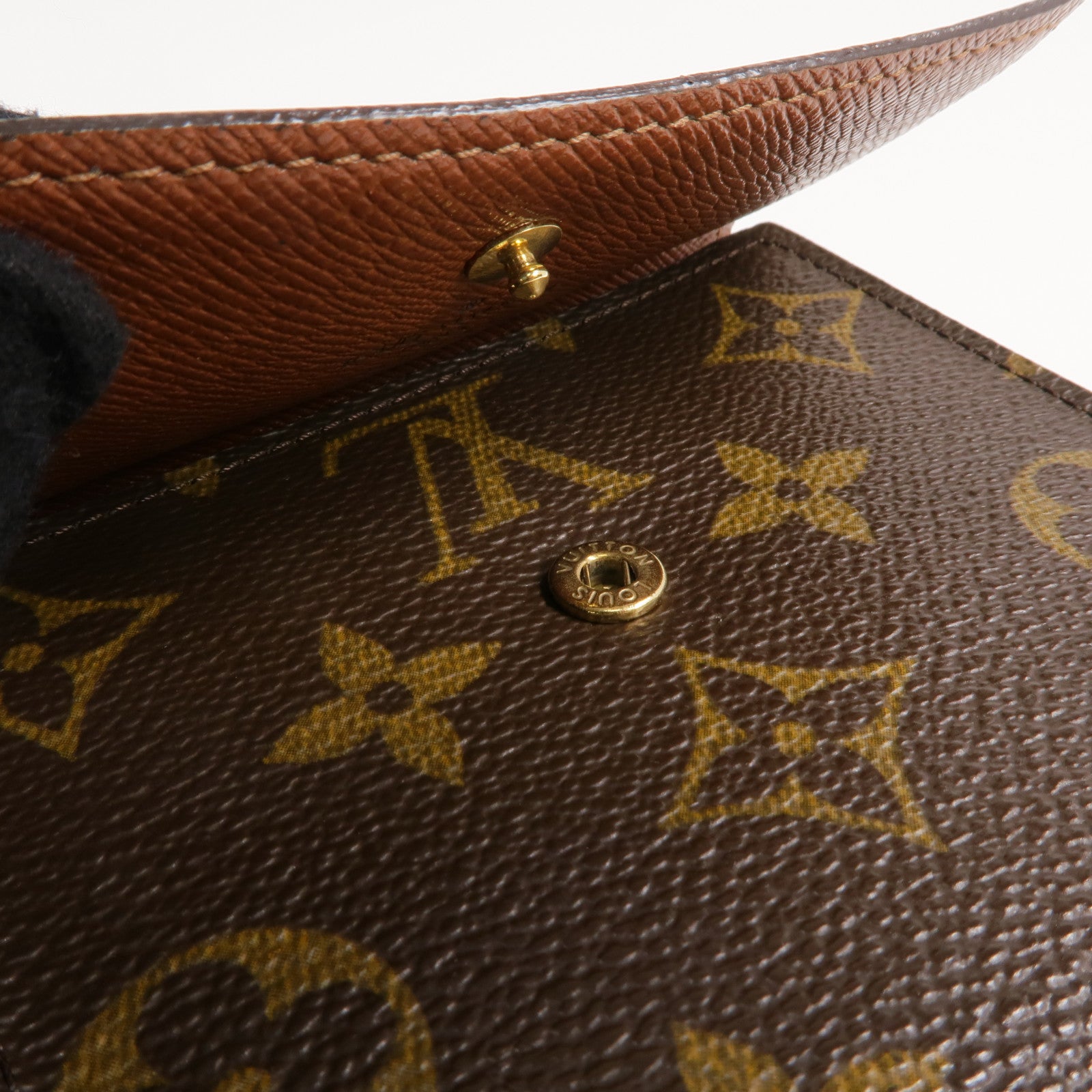LOUIS VUITTON Monogram Wallet金扣錢包
