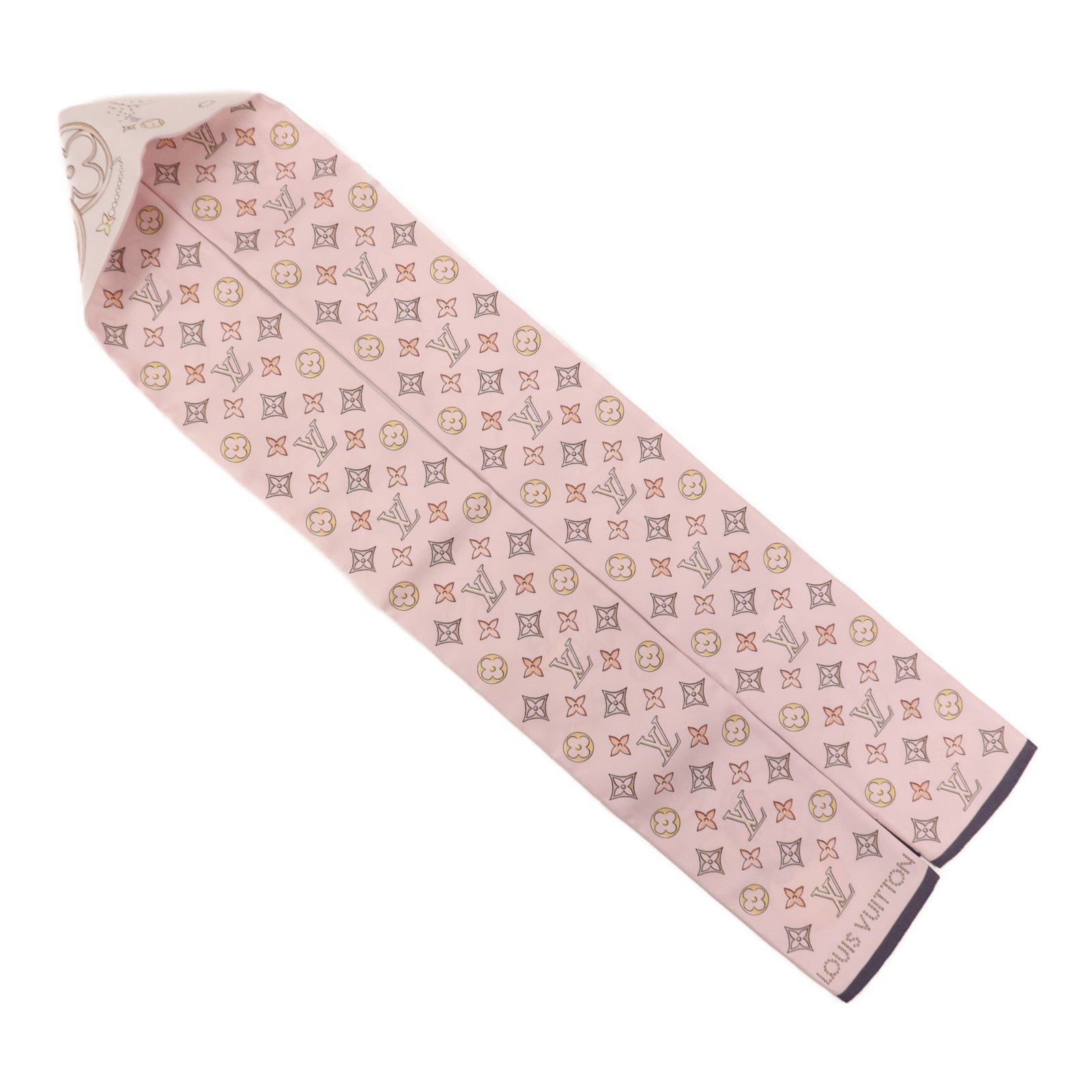 LOUIS VUITTON 絲質BB Band絲巾