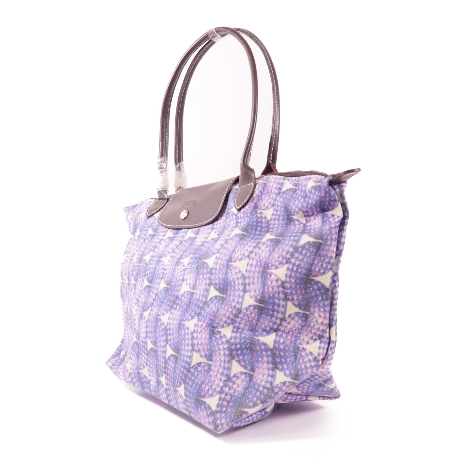 Longchamp 尼龍Tote Bag銀扣肩背袋