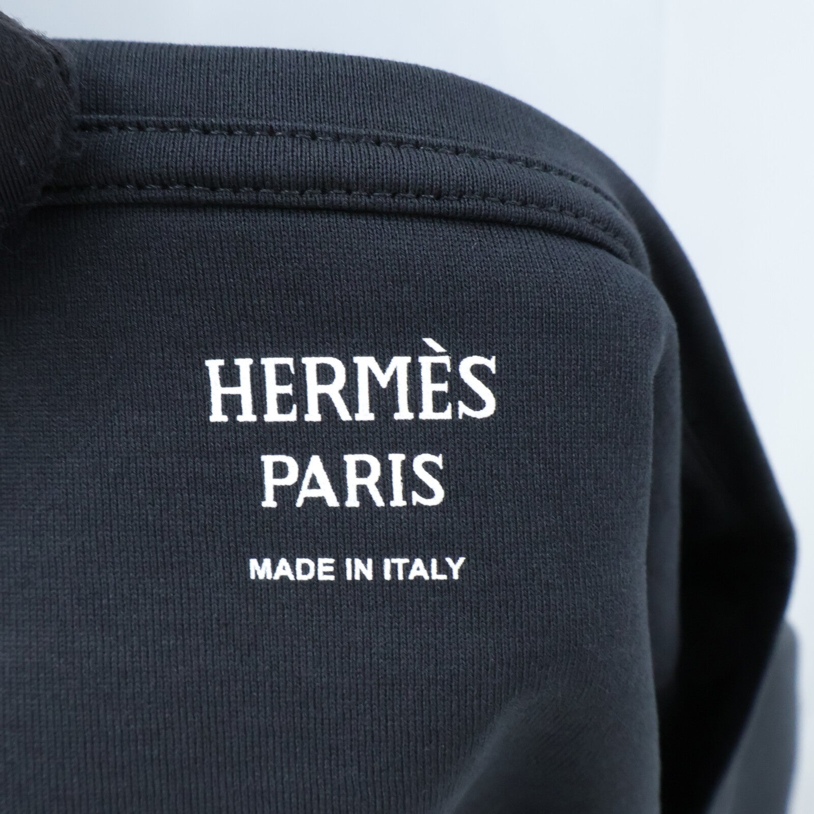HERMES Cartouche Chevron Long Sleeve T-Shirt上衣