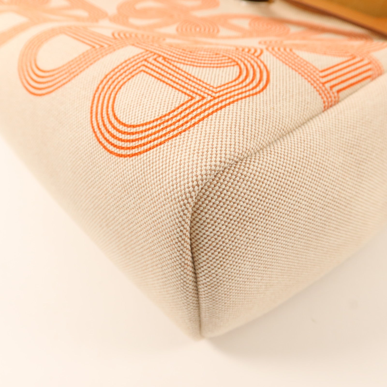 HERMES 帆布Herbag PM銀扣手挽肩背兩用袋