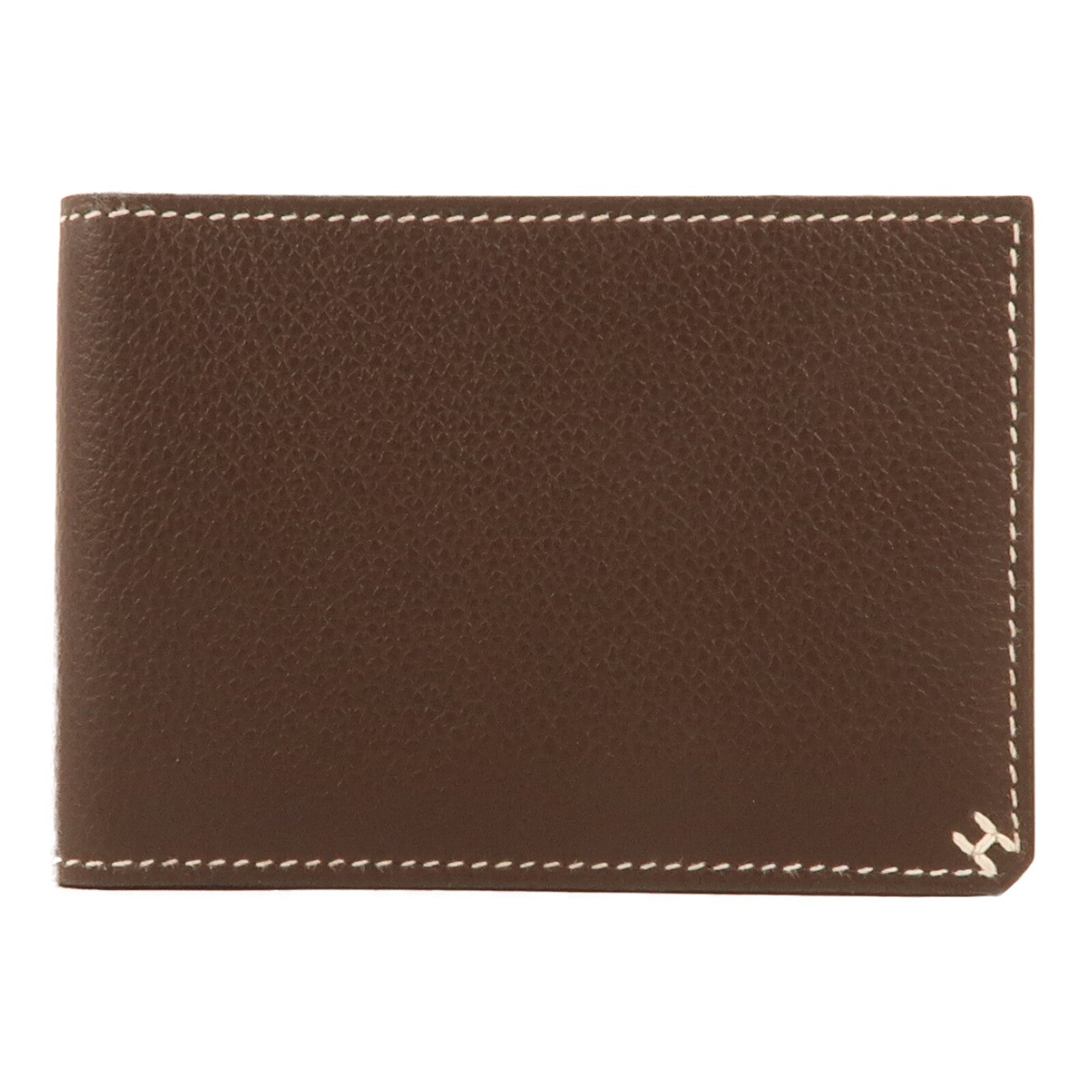 HERMES Evercolor皮革Sellier Card Holder卡片套Moka