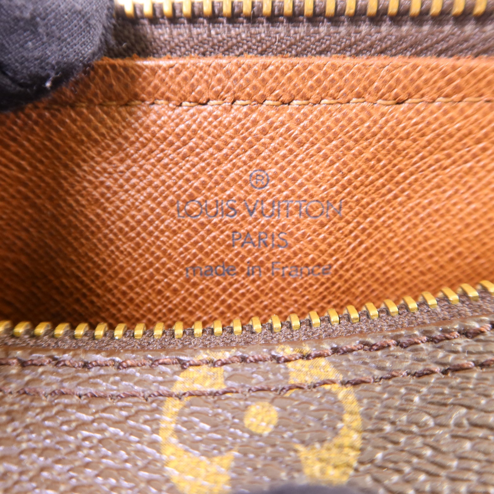LOUIS VUITTON Monogram Papillon PM金扣手挽袋