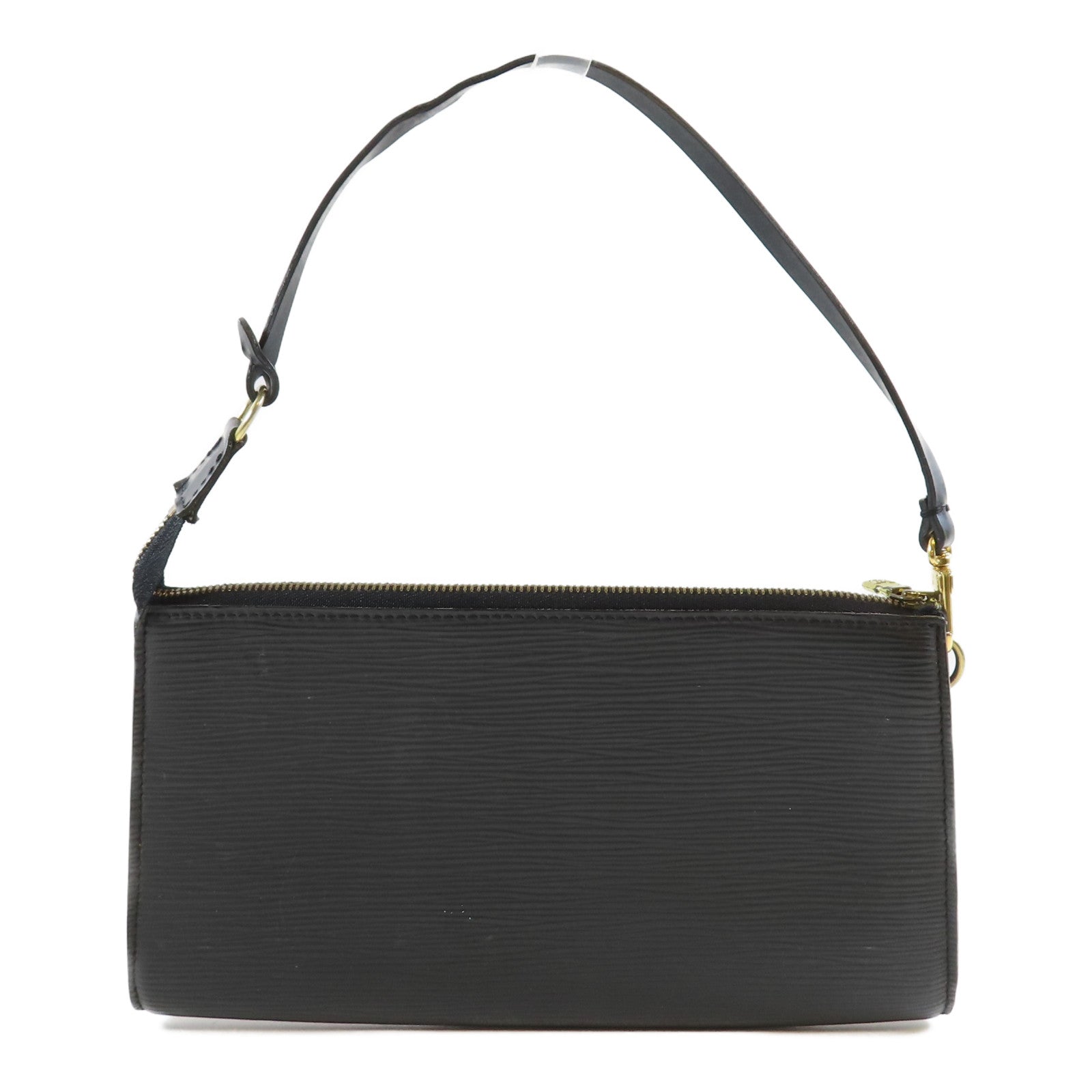 LOUIS VUITTON 【激減優惠】Epi Pochette Accessoires金扣肩背袋黑色