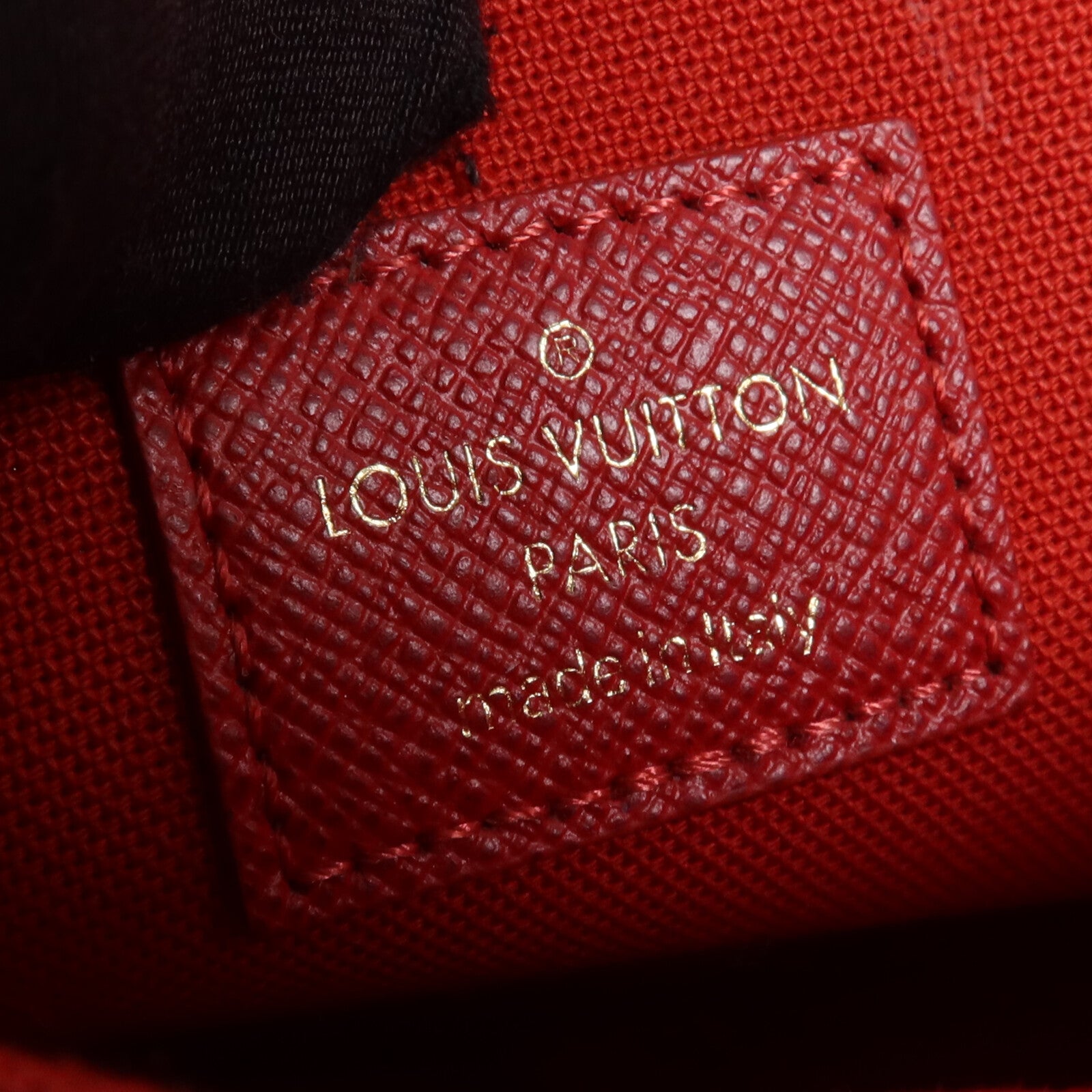 LOUIS VUITTON Damier Ebene Pochette Felicie金扣肩背袋