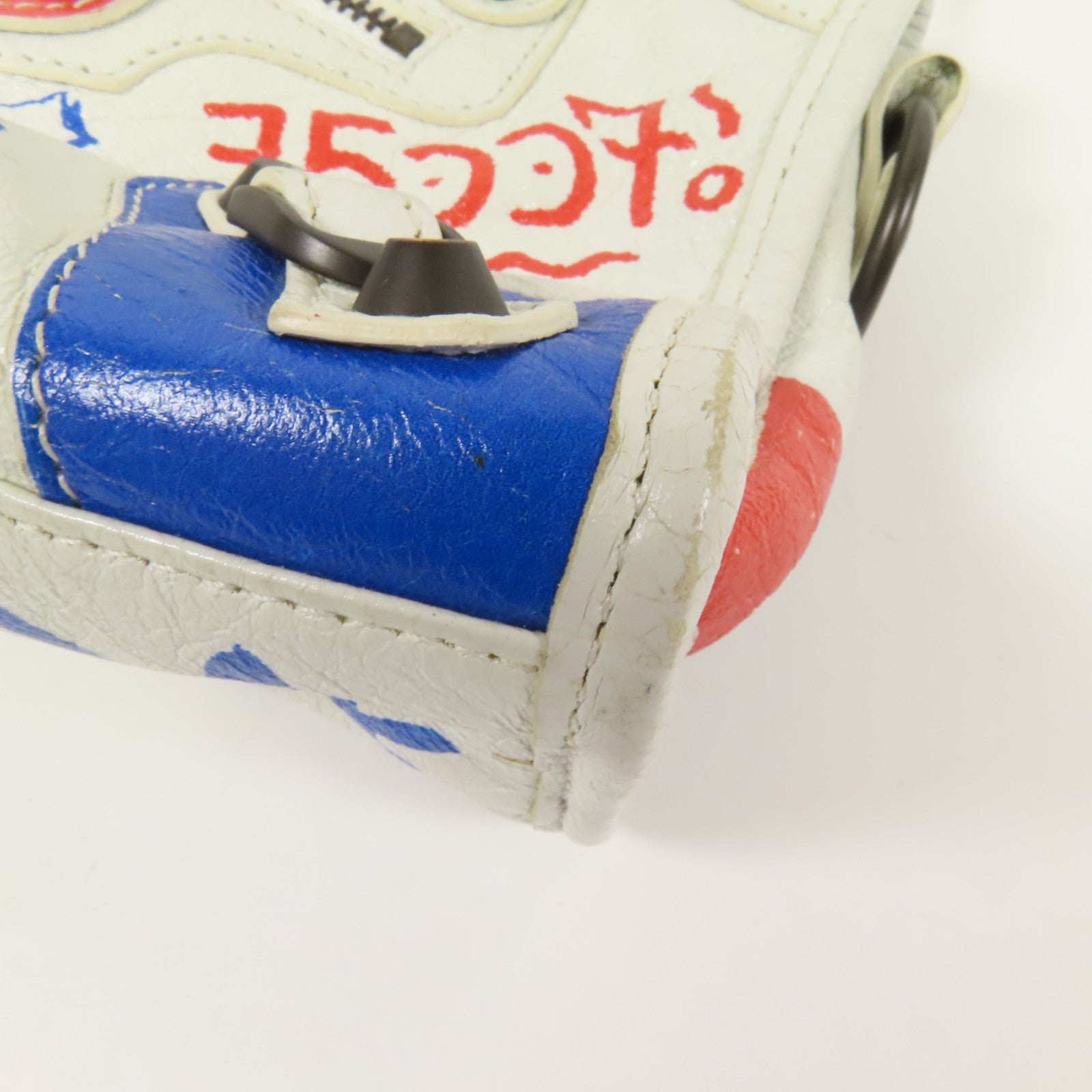 BALENCIAGA 牛皮皮革Mini City Graffiti手挽肩背兩用袋