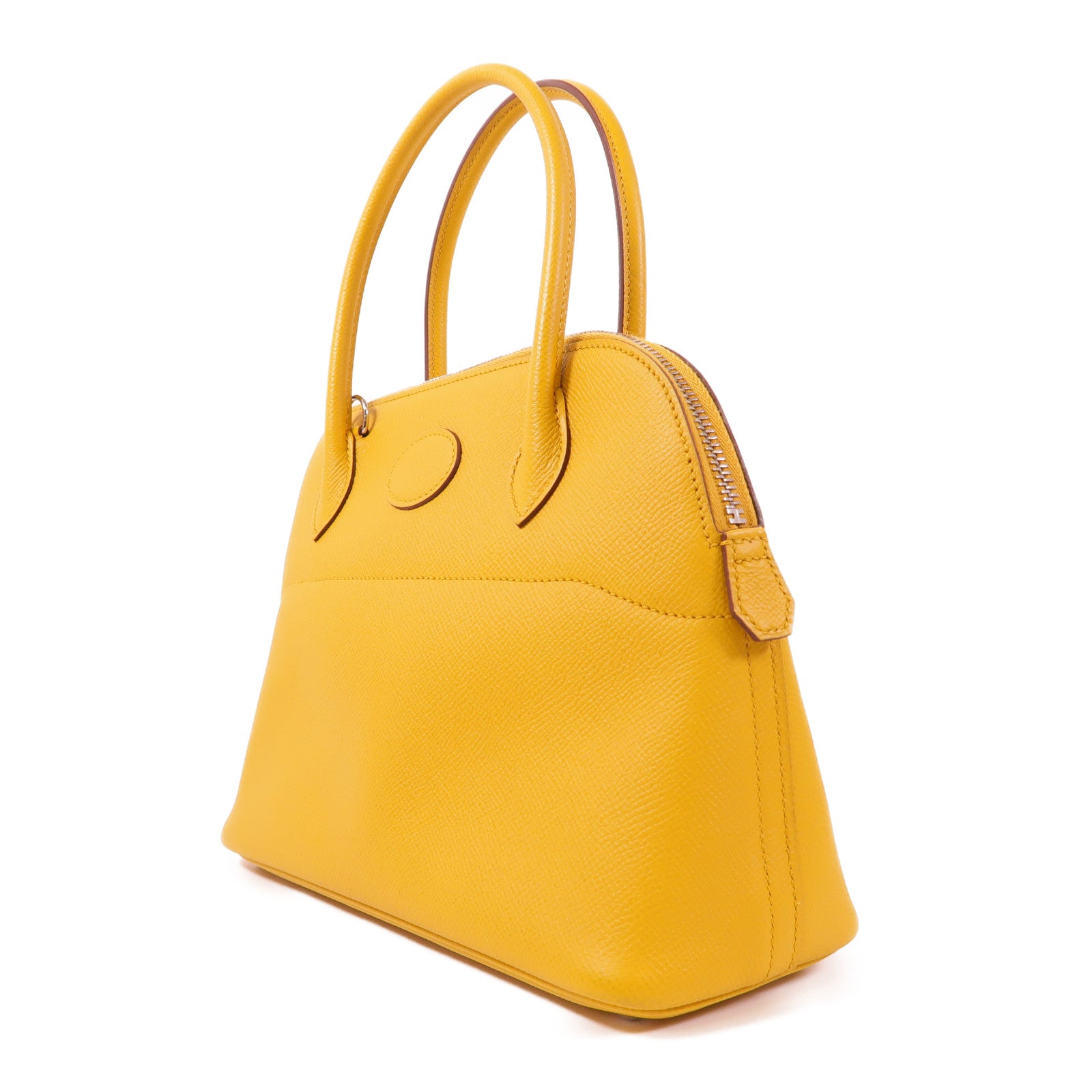 HERMES Epsom皮革Bolide 27銀扣手挽肩背兩用袋