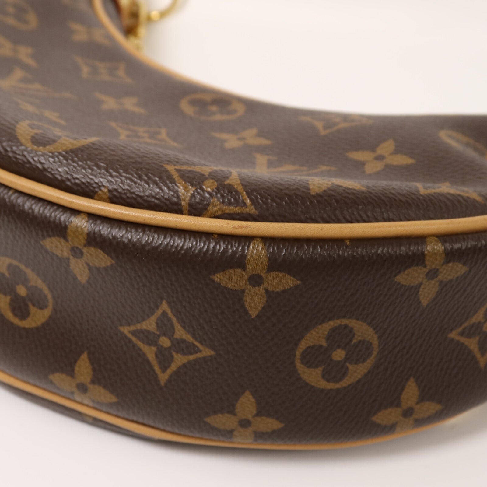 LOUIS VUITTON Monogram Loop金扣肩背袋棕色