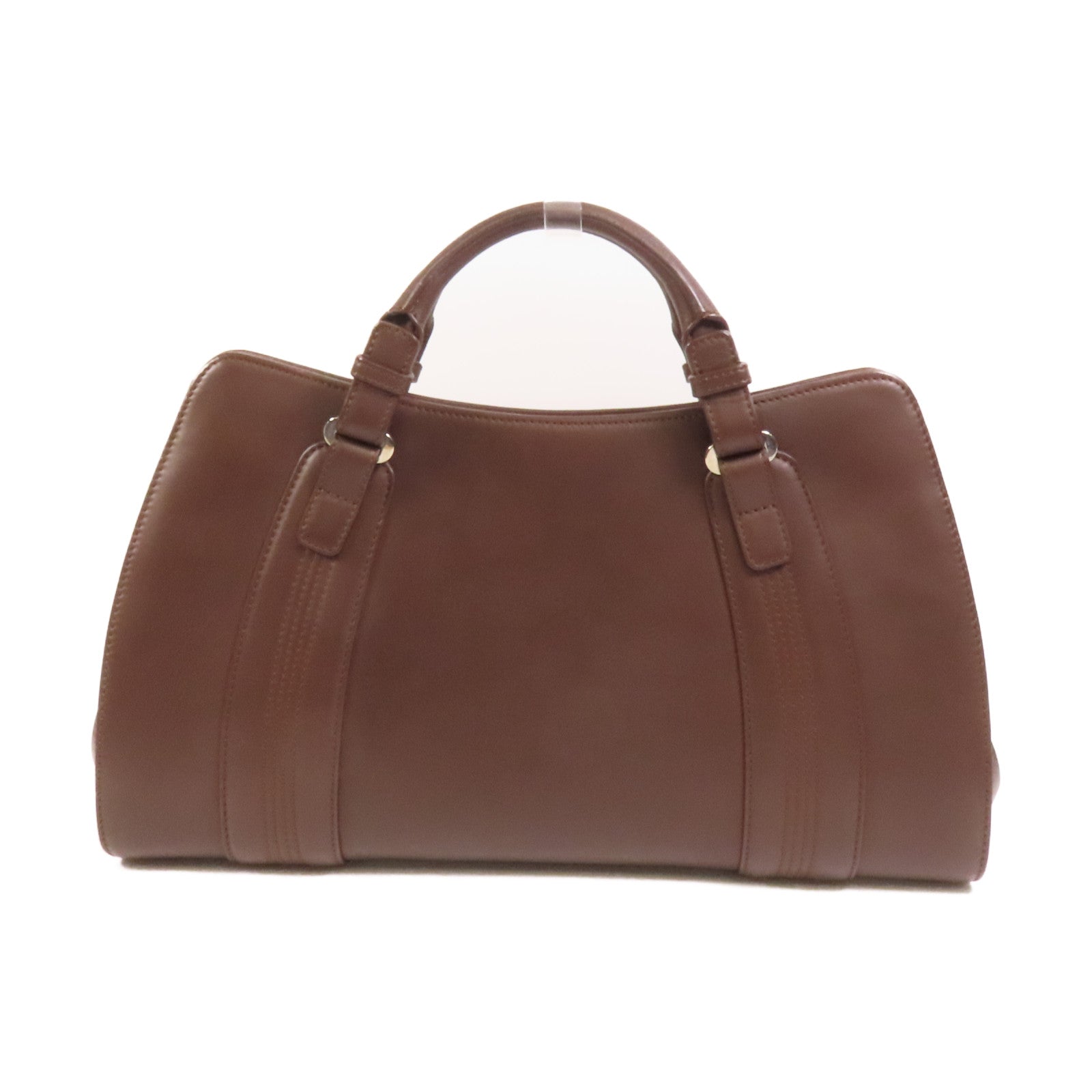 LOEWE 牛皮皮革Handbag銀扣手挽袋