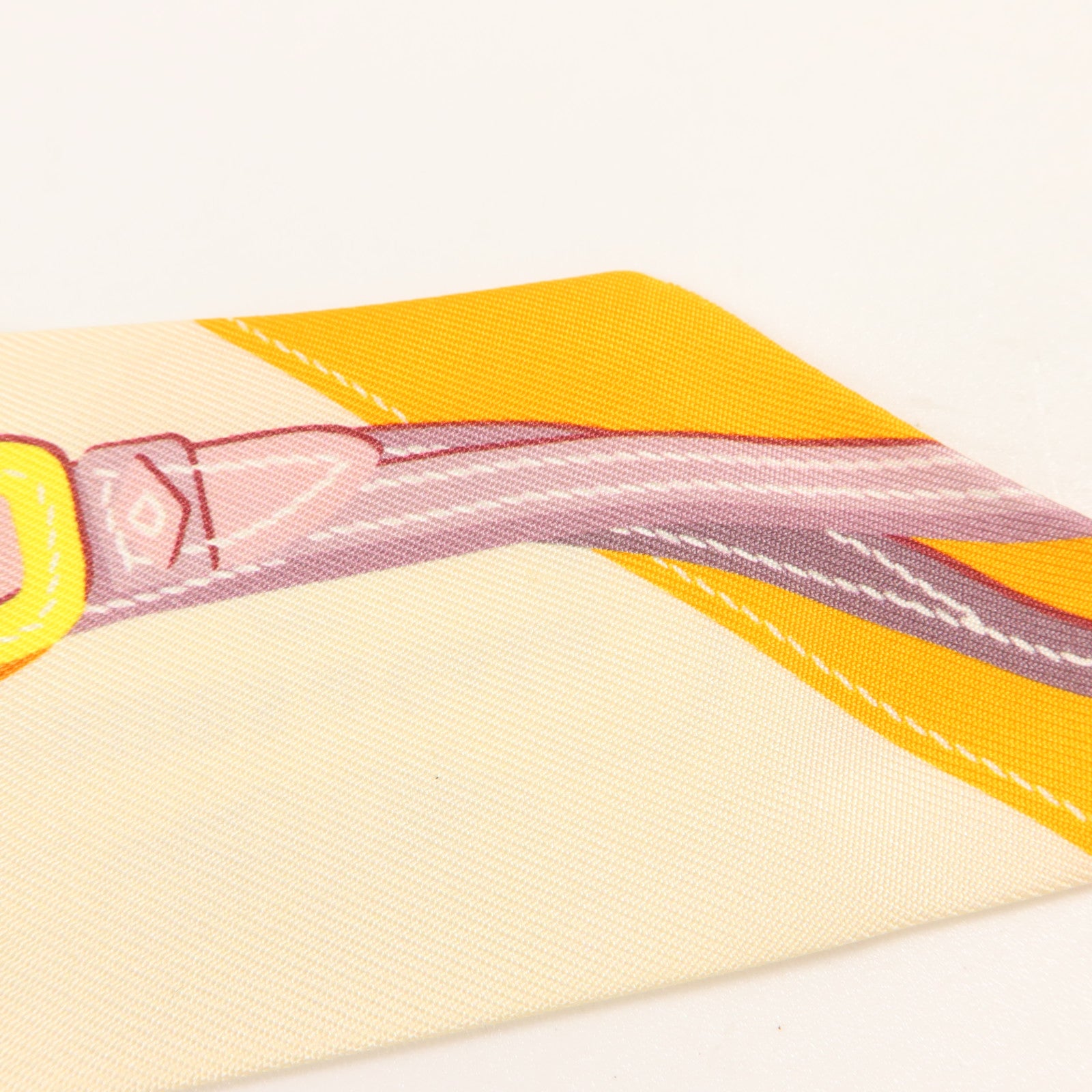 HERMES 絲質Twilly絲巾