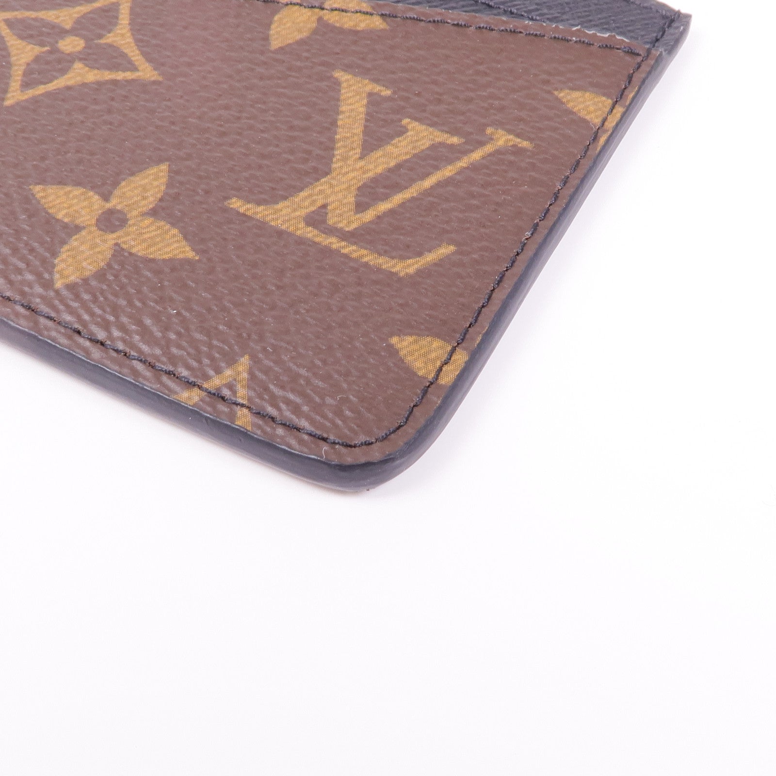 LOUIS VUITTON Monogram Macassar Neo Porte Cartes卡片套