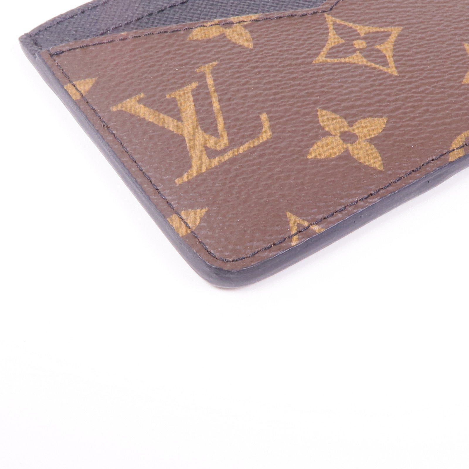 LOUIS VUITTON Monogram Macassar Neo Porte Cartes卡片套